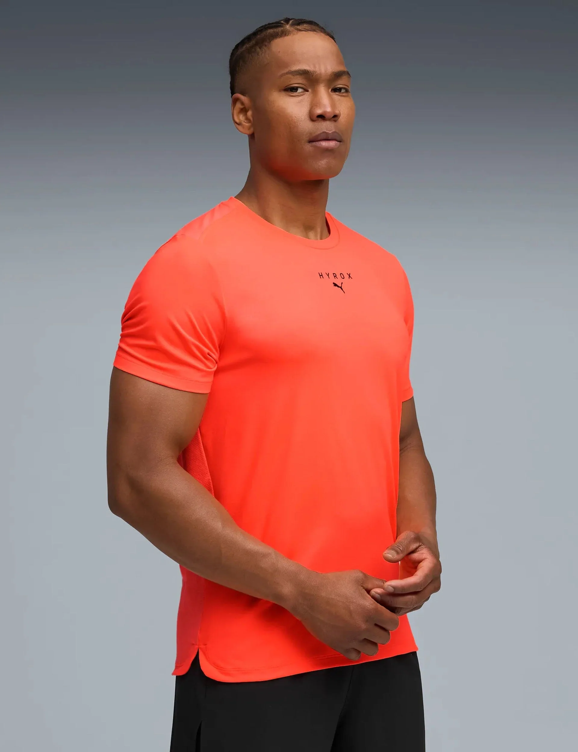 PUMA X HYROX Cloudspun Thermoadapt Tee - Glowing Red