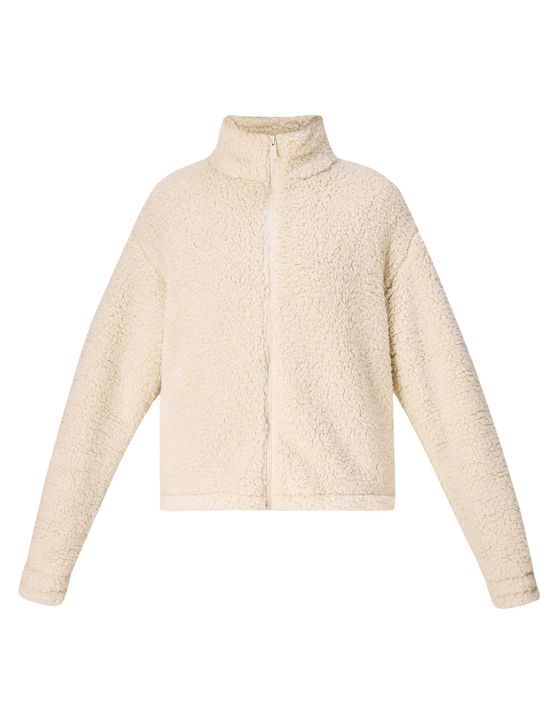 Canyon Fleece Zip Up - Barley Beige