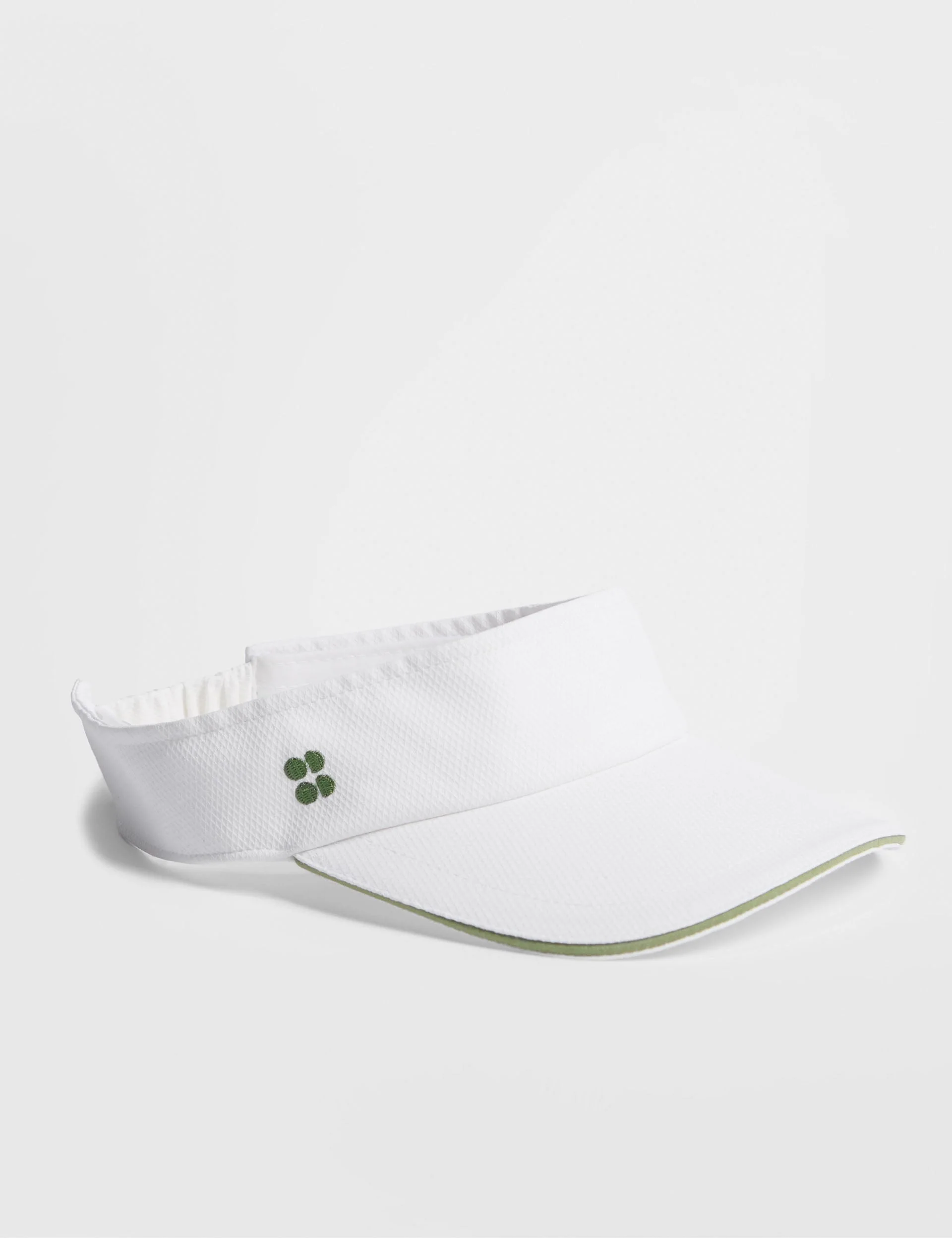 The Volley Visor - White/Courtsidegreen