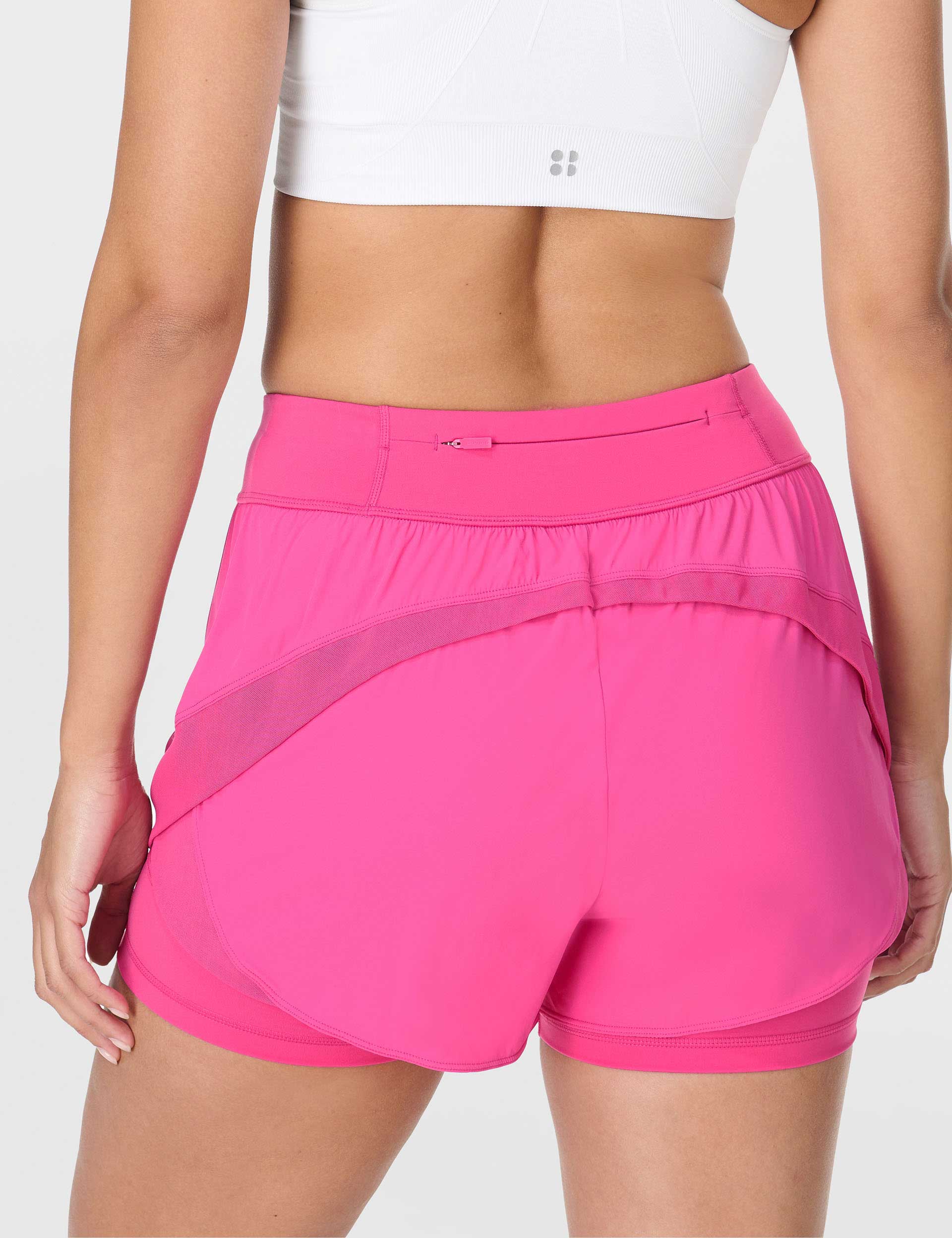 Tempo Run Shorts - Fuchsia Pink