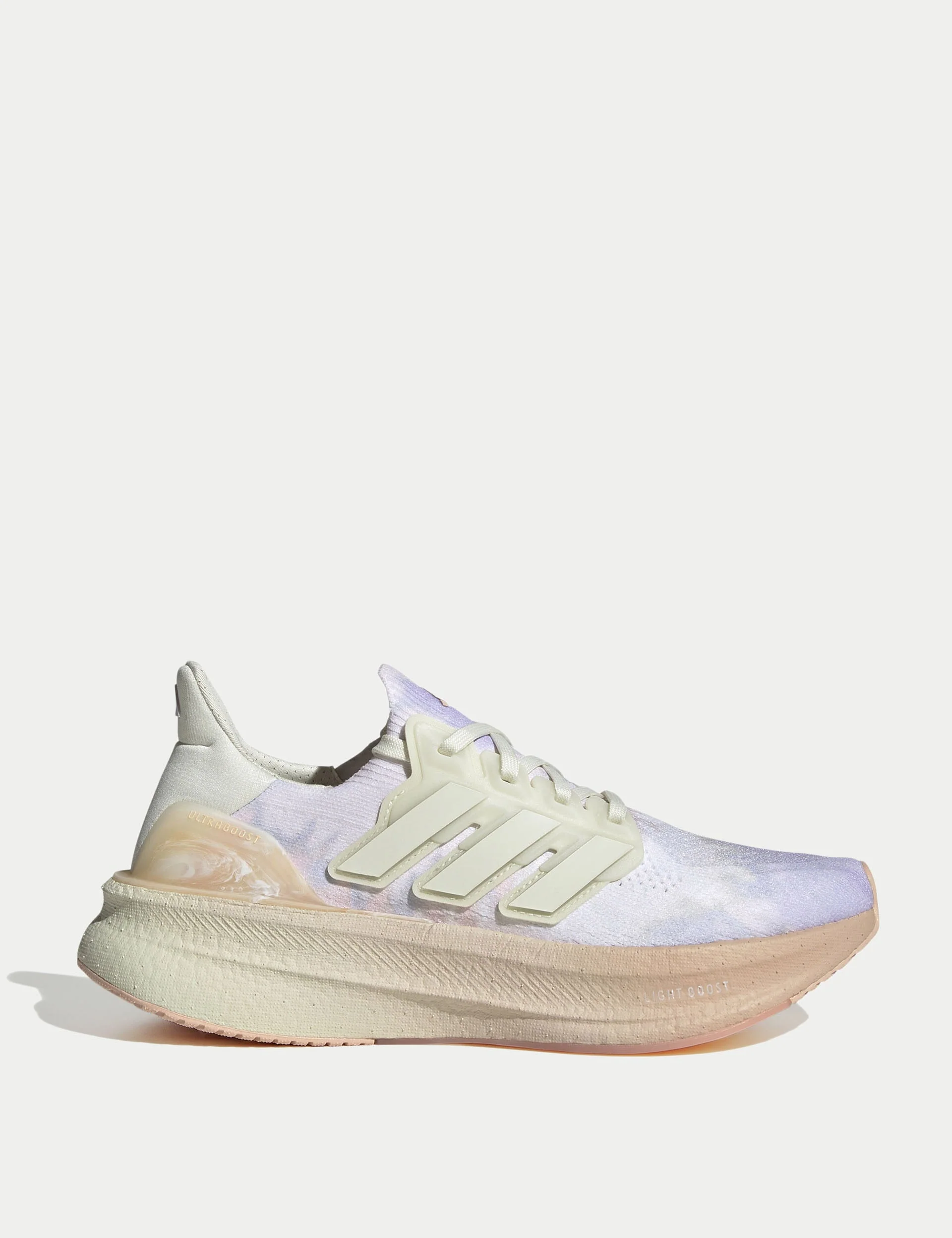 Ultraboost 5 Tie-Dye Shoes - Warm Vanilla/Ivory/Purple Tint
