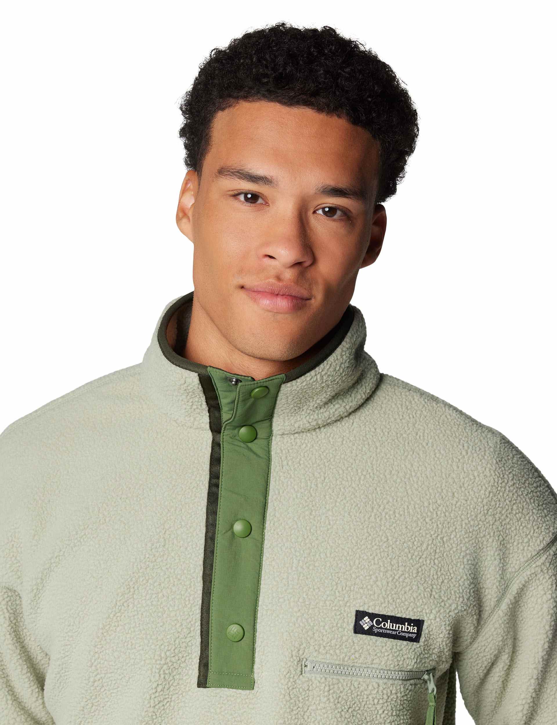 Helvetia™ II Half Snap Fleece - Safari