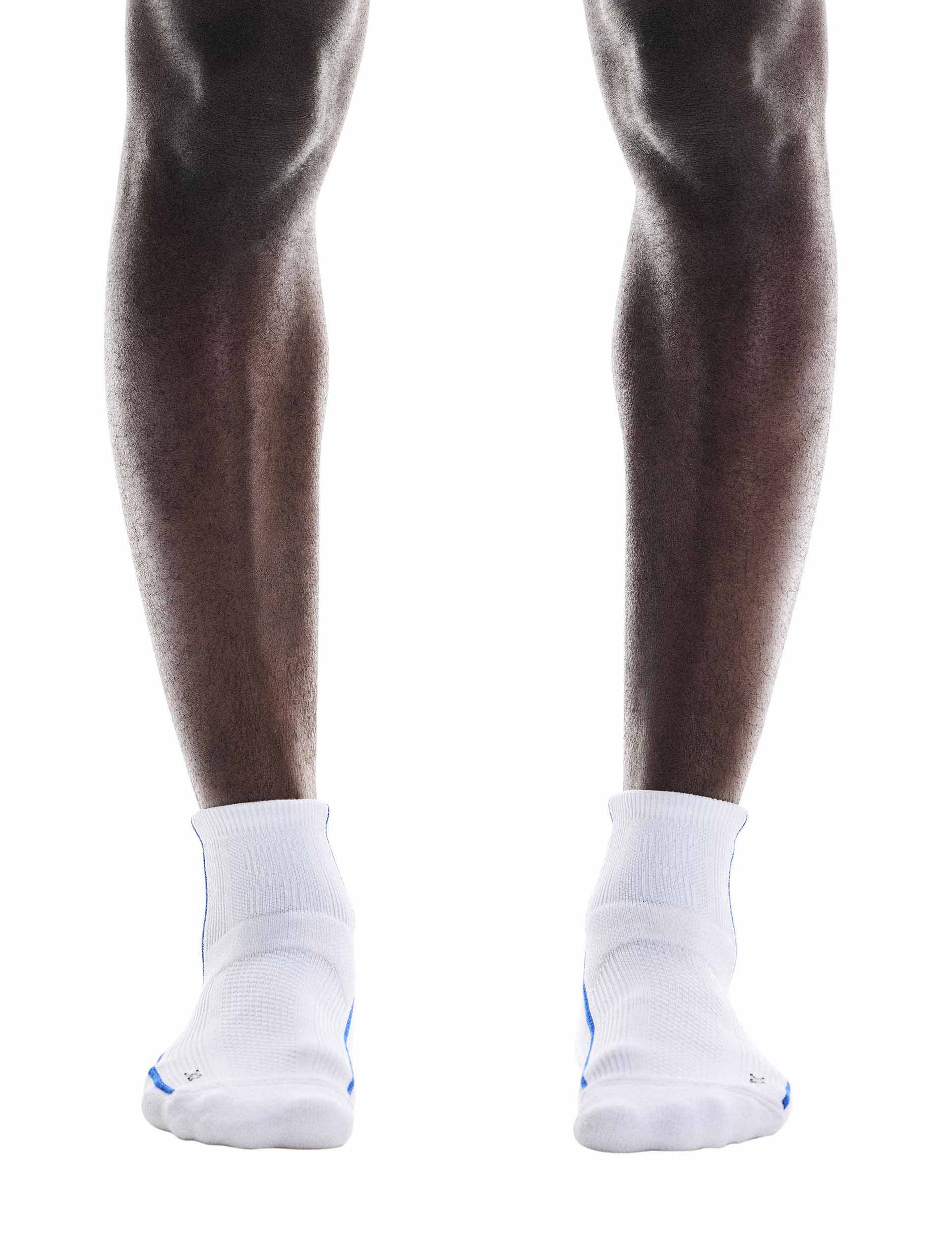 Court Sock Mid - White/Indigo