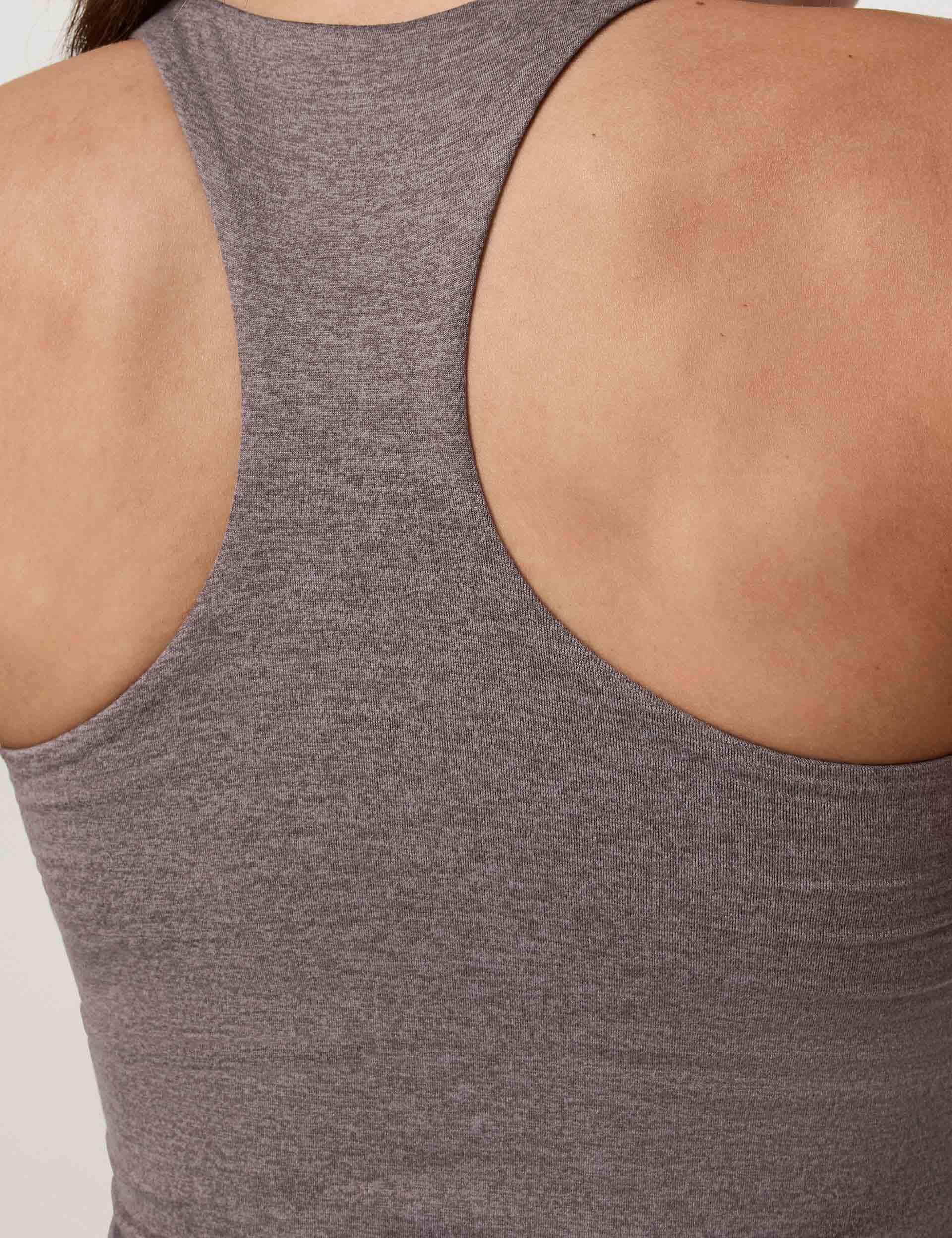 Halo Performance Crop 2.0 - Huckleberry Heather