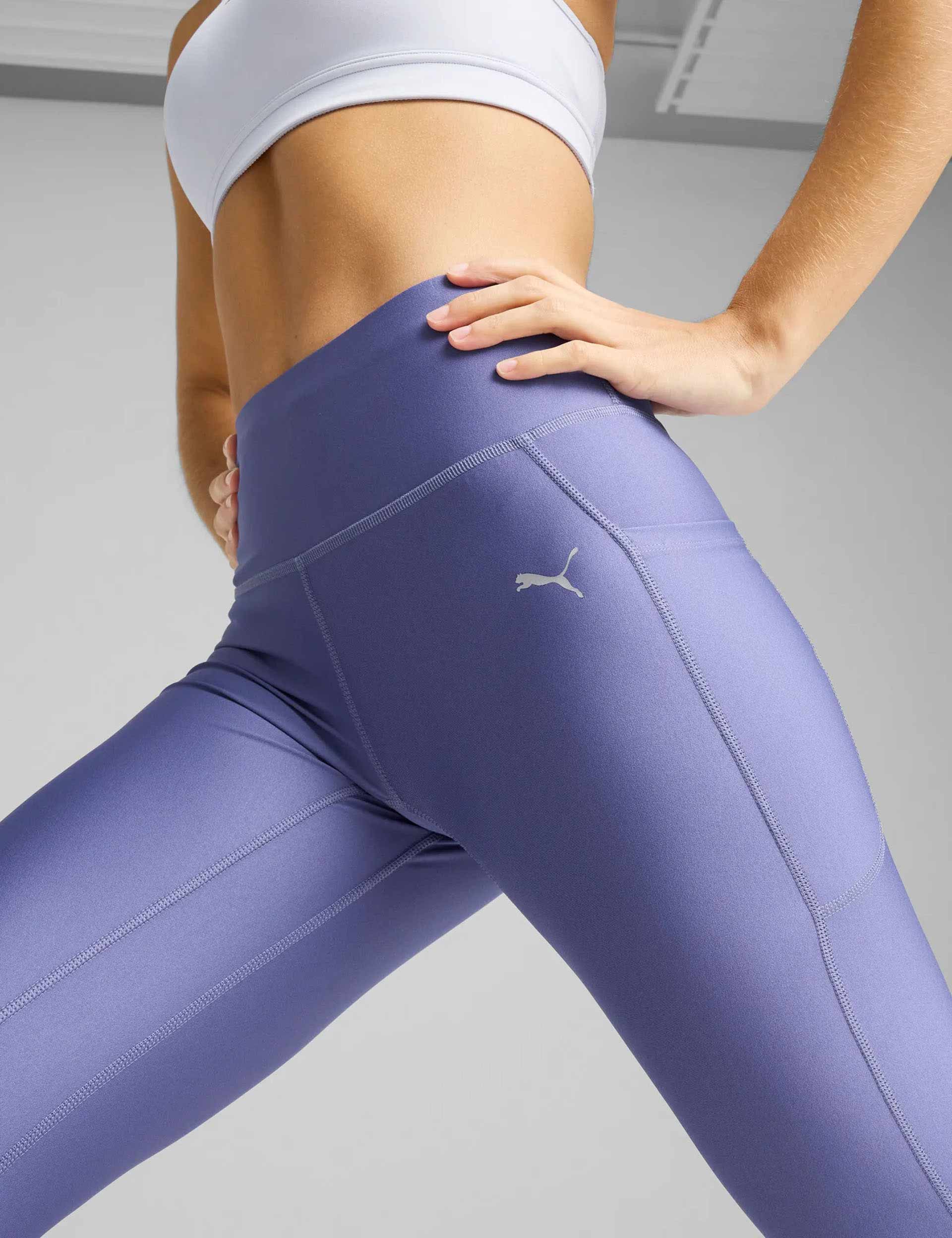 Velocity Running Tights - Blue Crystal