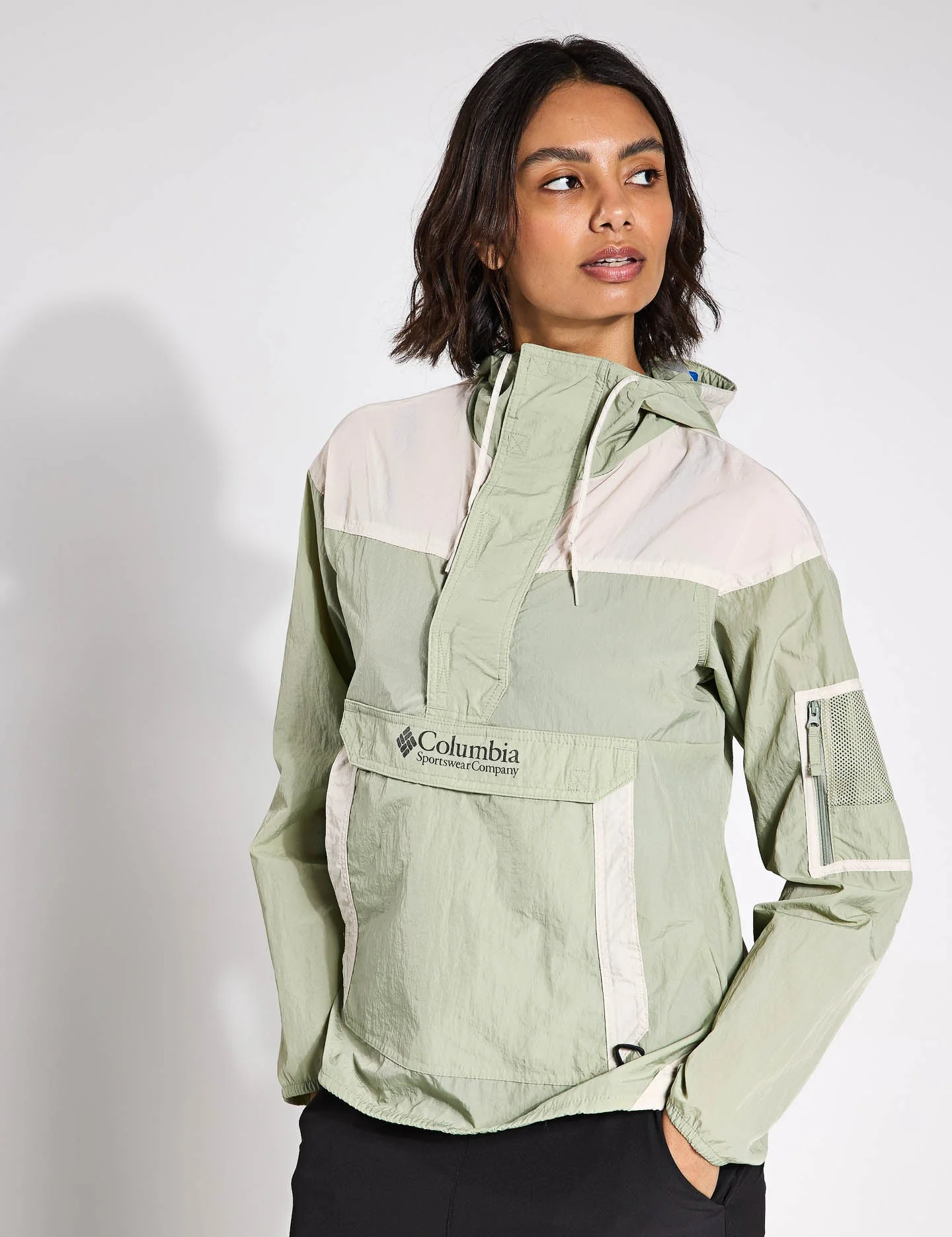 Challenger II Windbreaker - Safari/Dark Stone