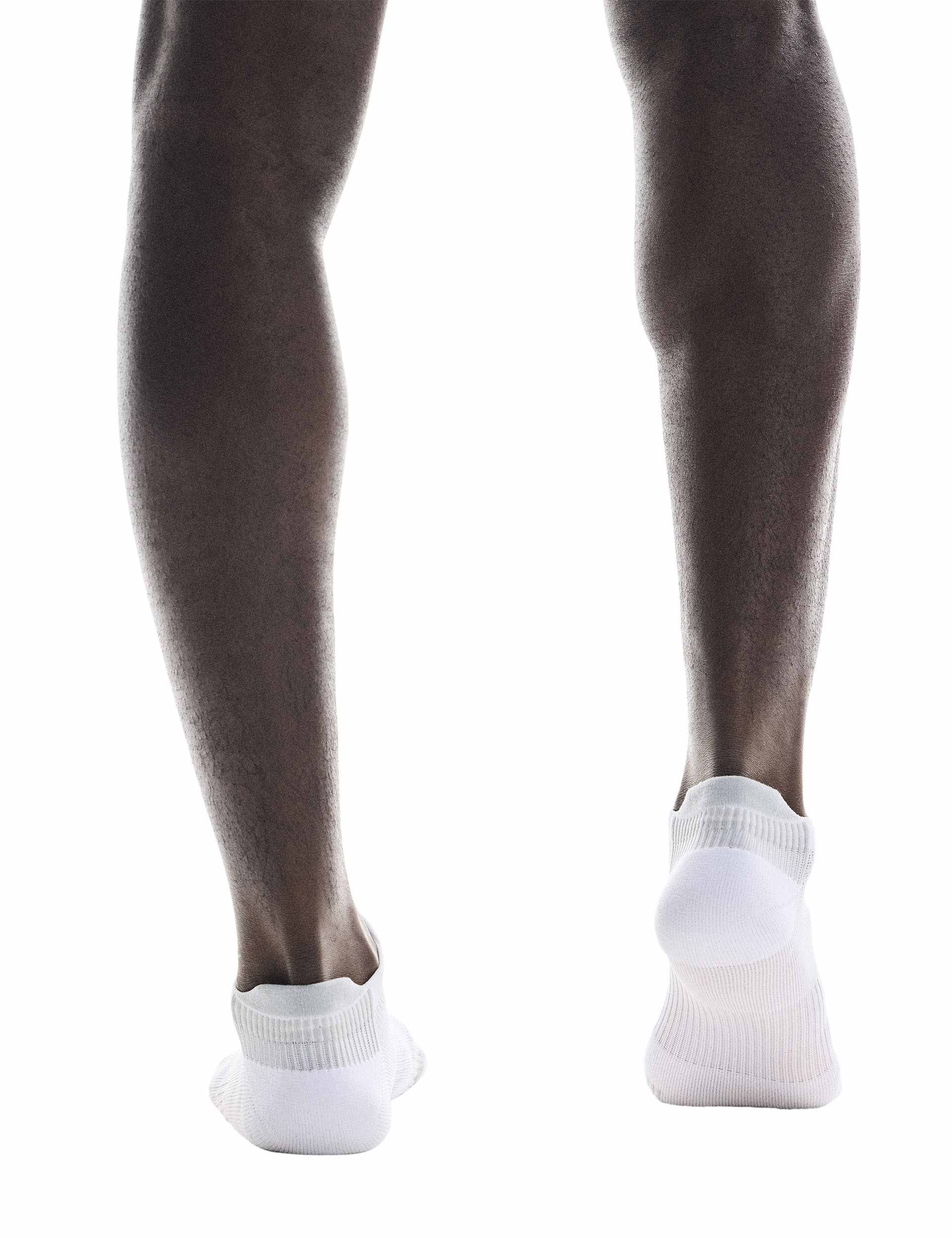 Performance Run Sock Low - White/Glacier