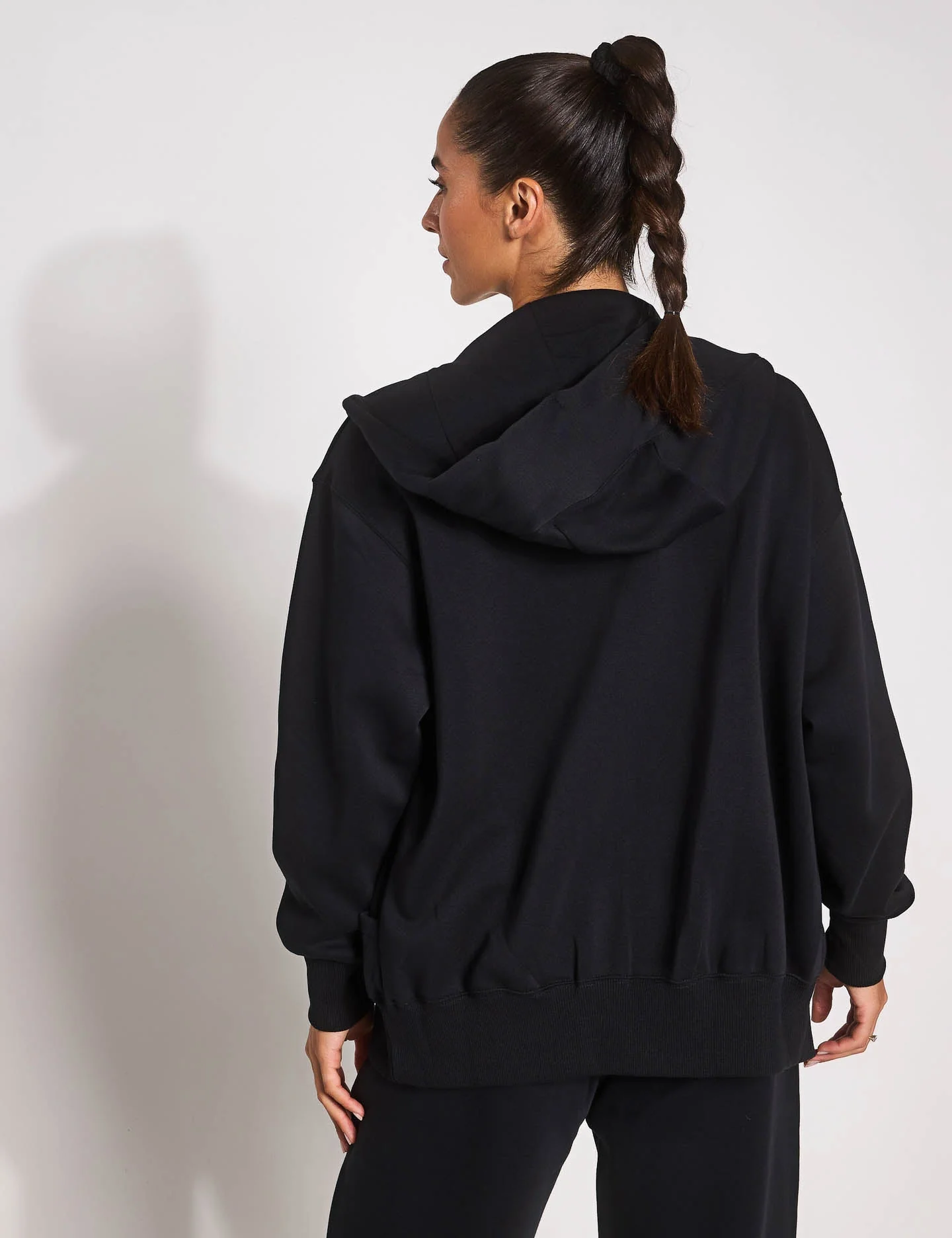 Sportswear Phoenix Fleece Oversized Hoodie - Black/Sail