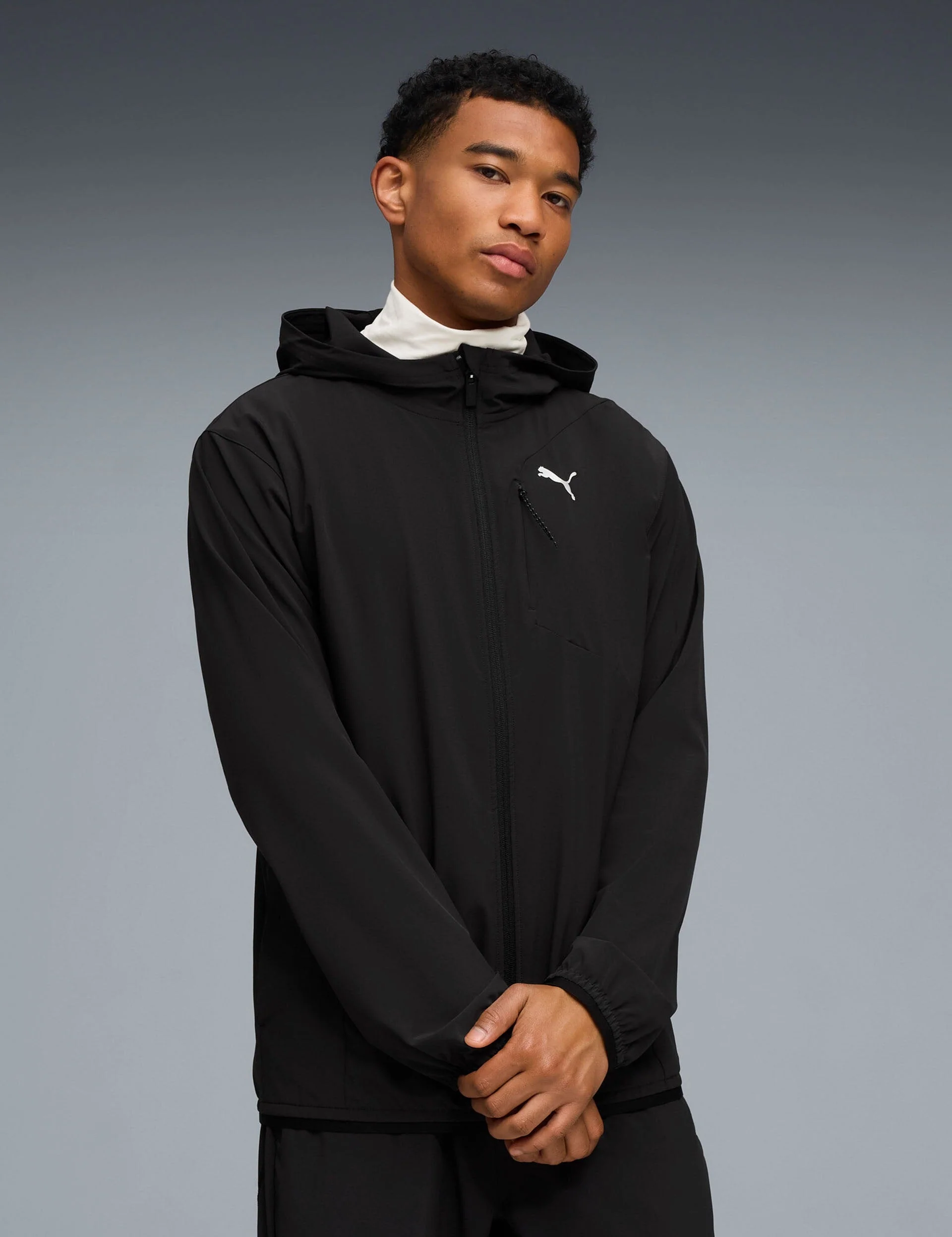 Flex Stretch Woven Jacket - Puma Black