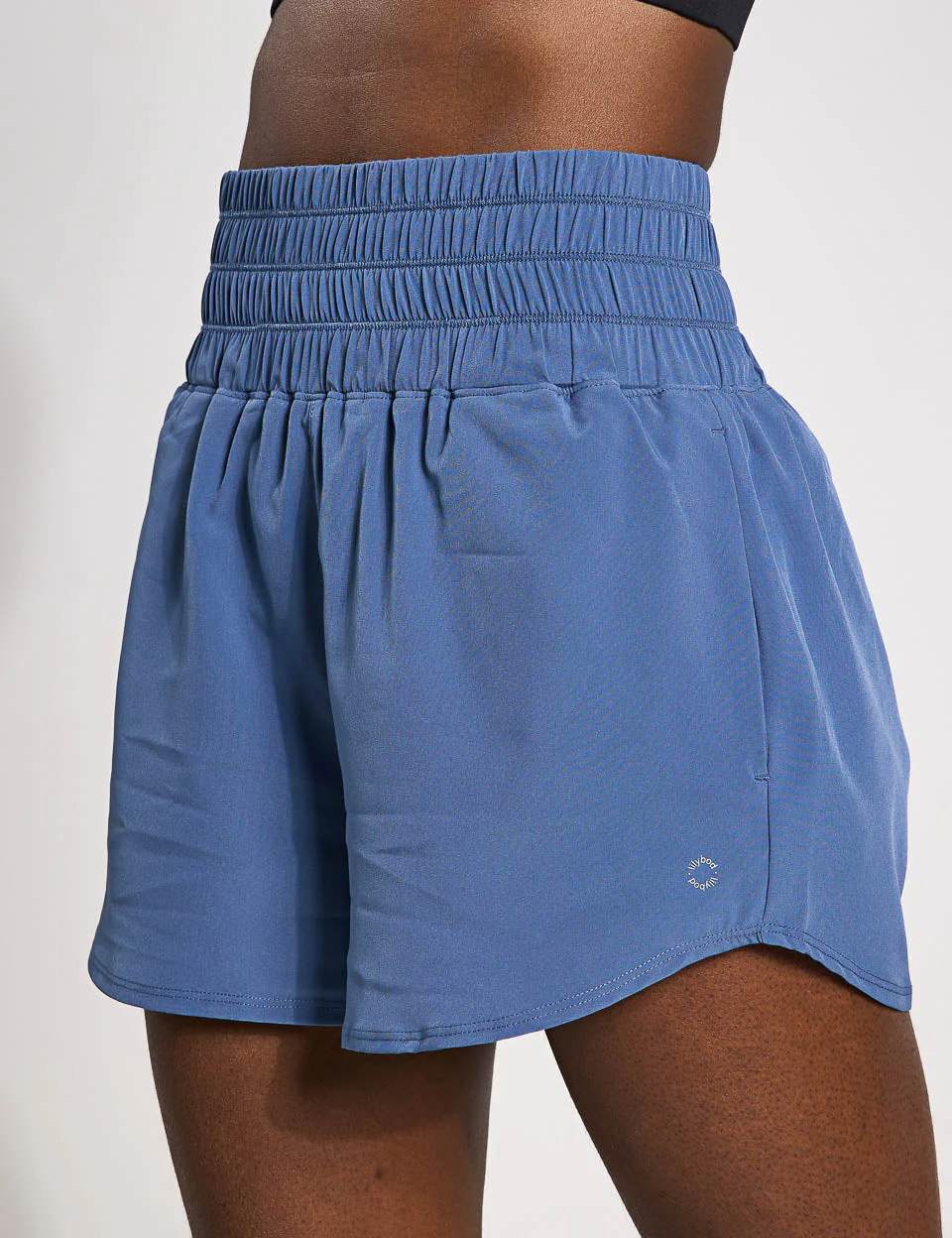 Bronte Running Short - Dusty Blue