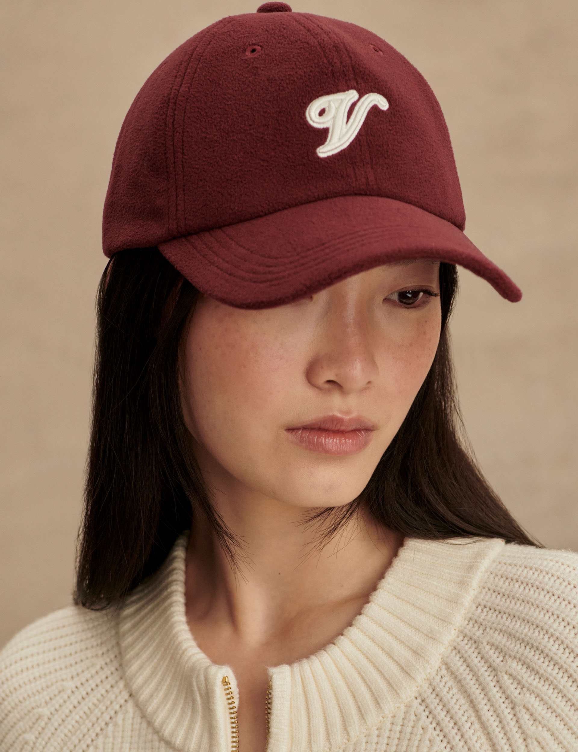 Raina Fleece Cap - New Maroon