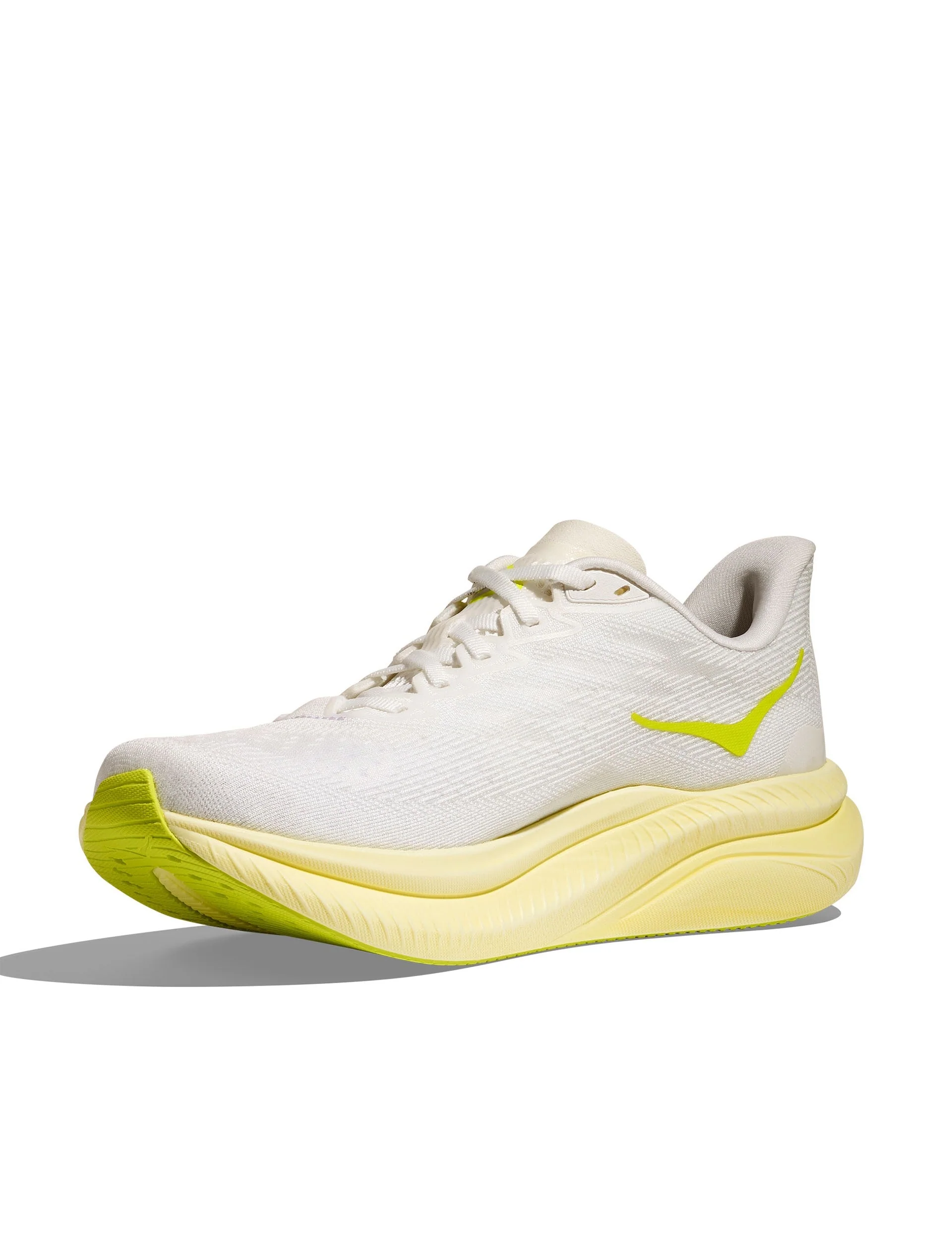 Mach 6 - White/Neon Hoka Citrus
