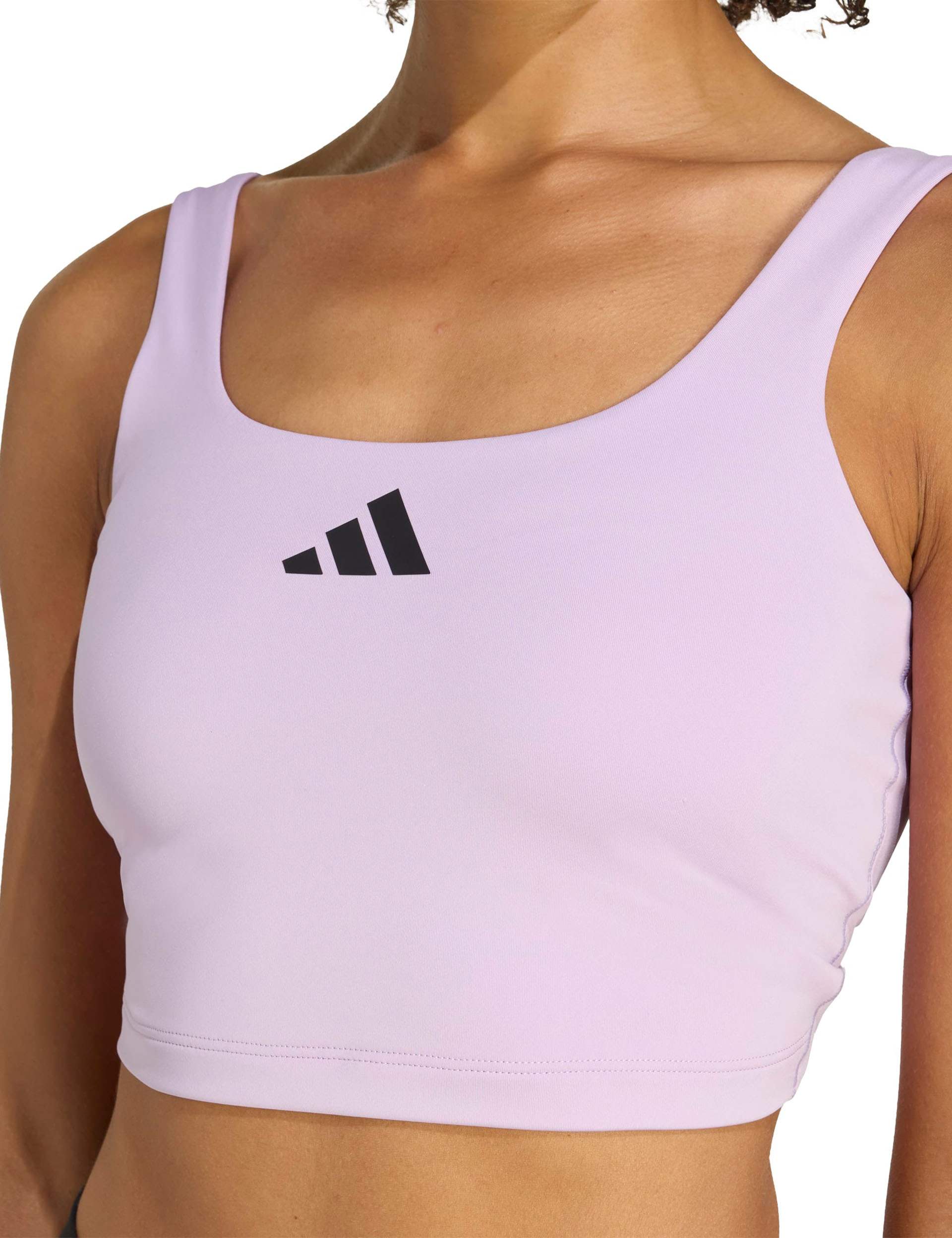 Power Light Support Bra Tank Top - Powder Plum