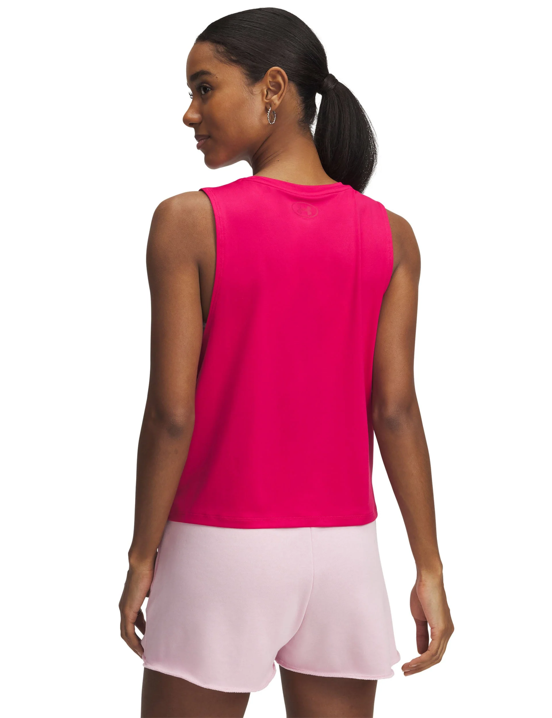 Vanish Energy Crop Tank - Shaded Fuchsia