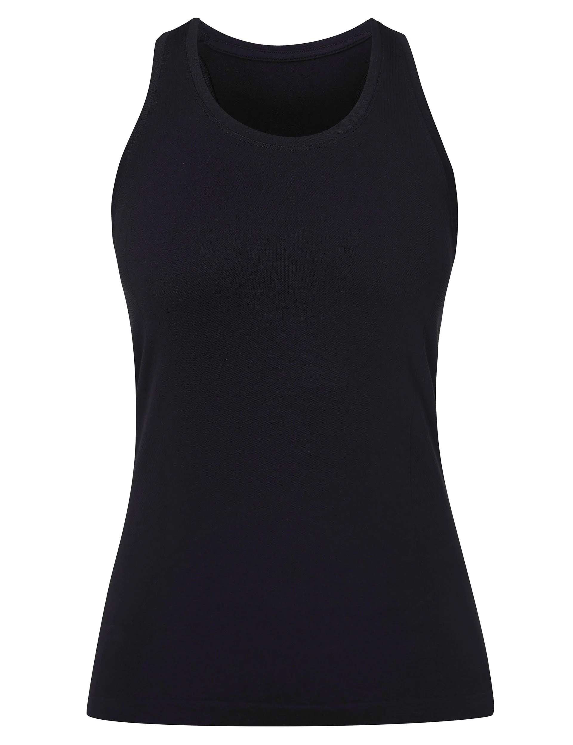 Athlete Seamless Workout Vest - Black