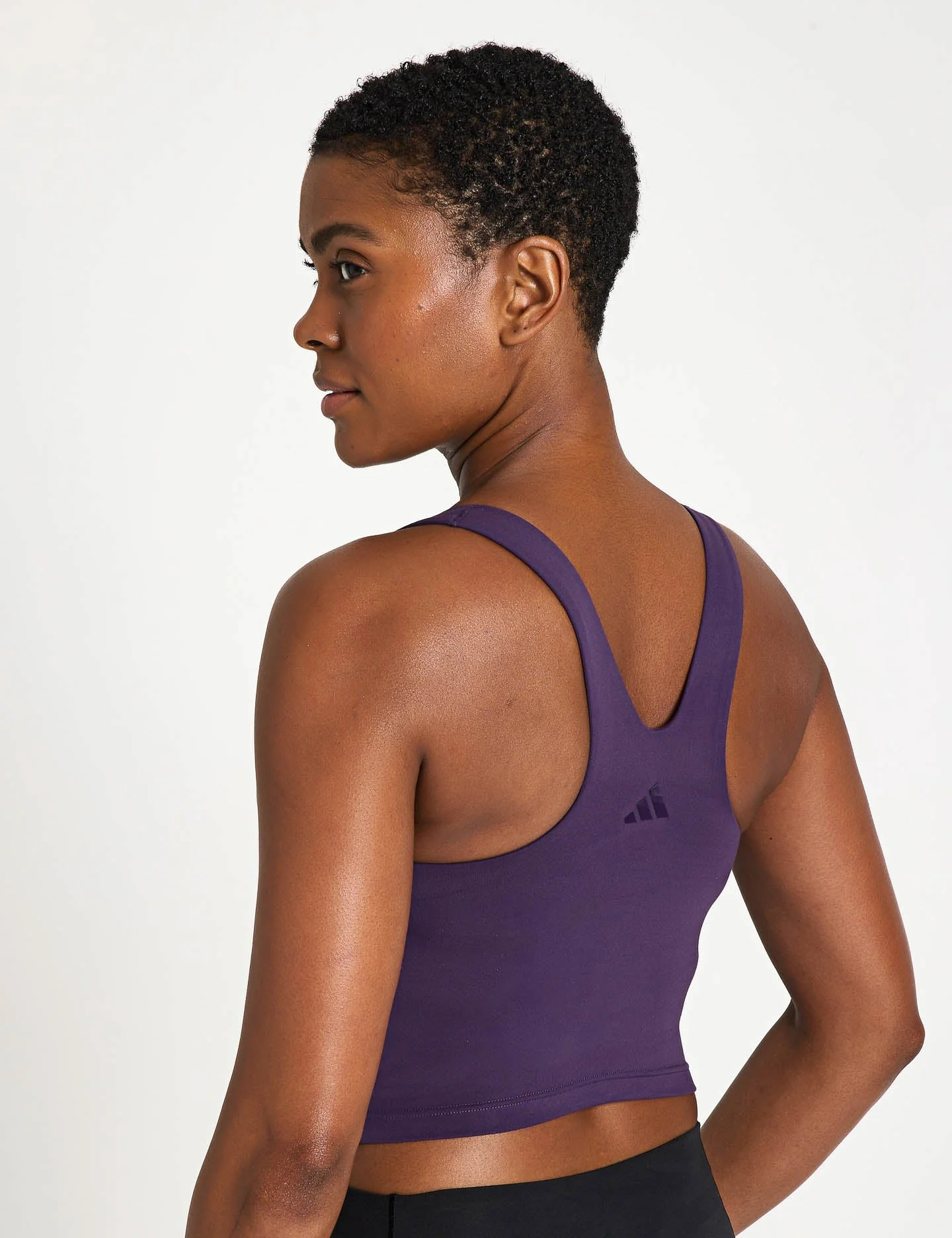 All Me Medium Support Bra Tank Top - Aurora Plum