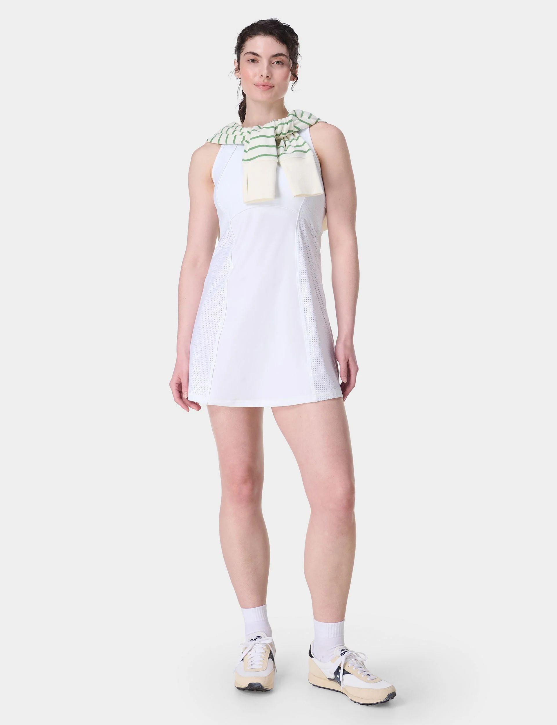 Racket Tennis Dress - White