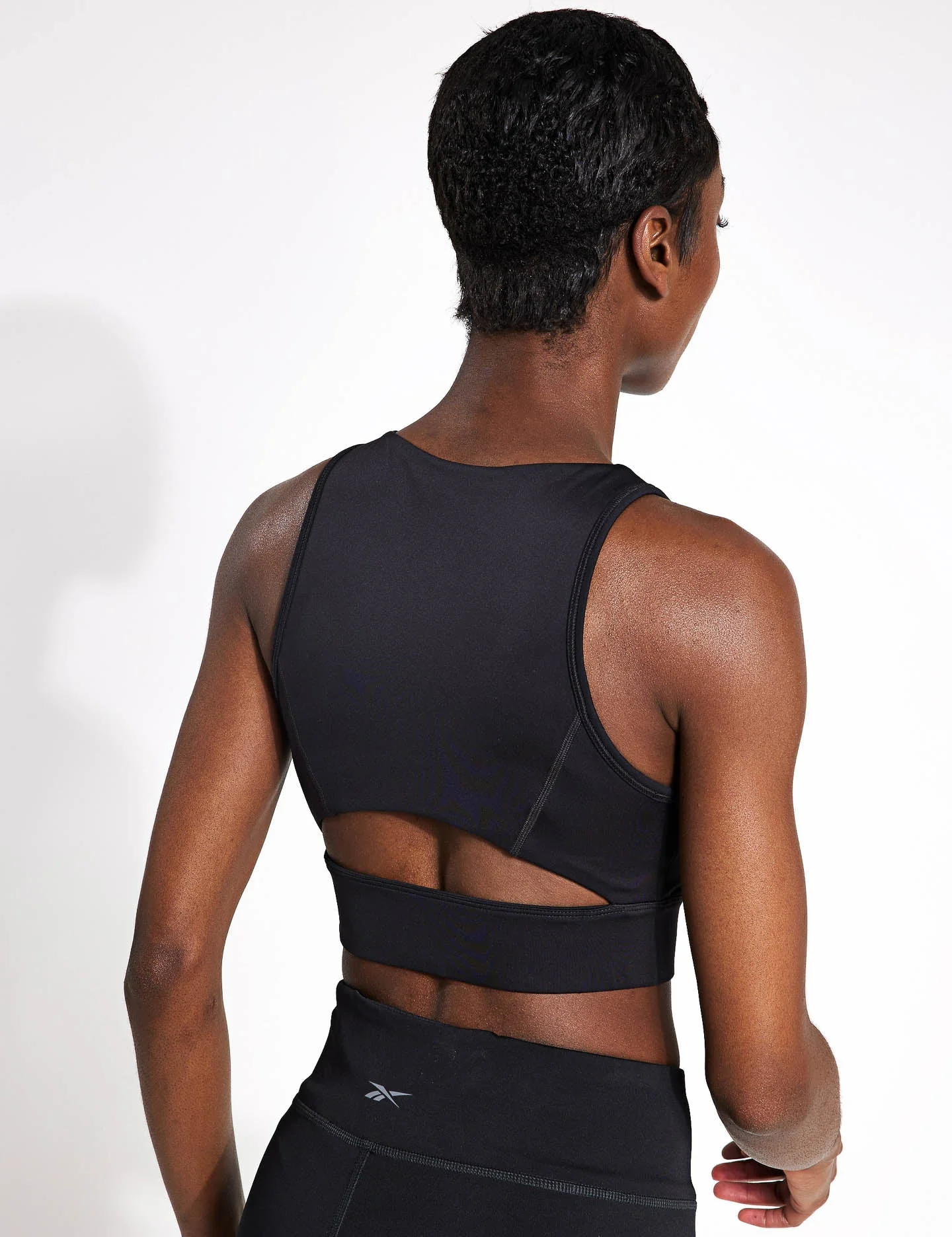 ID Train High-Support Bra - Night Black