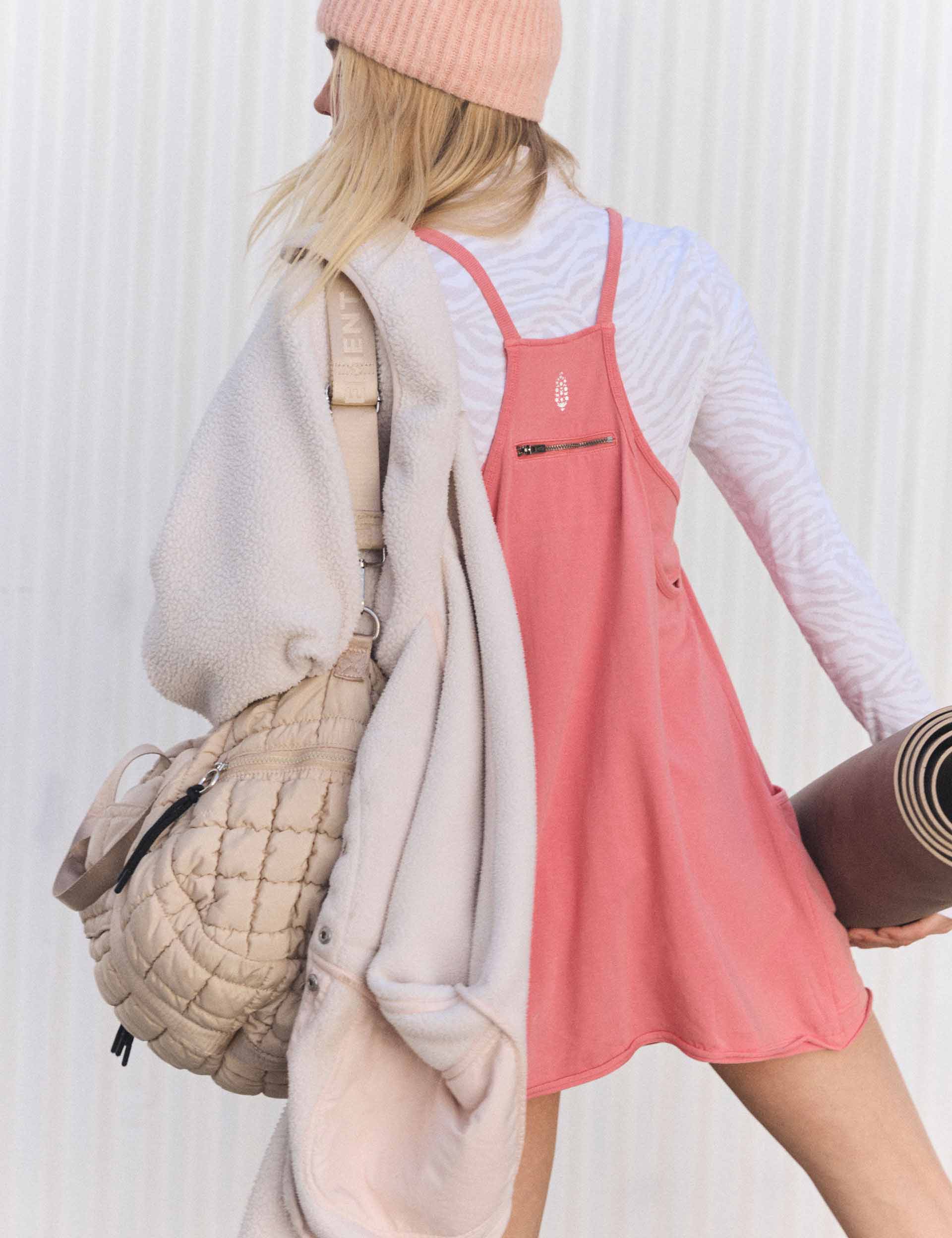 Hot Shot Mini Dress - Hibiscus