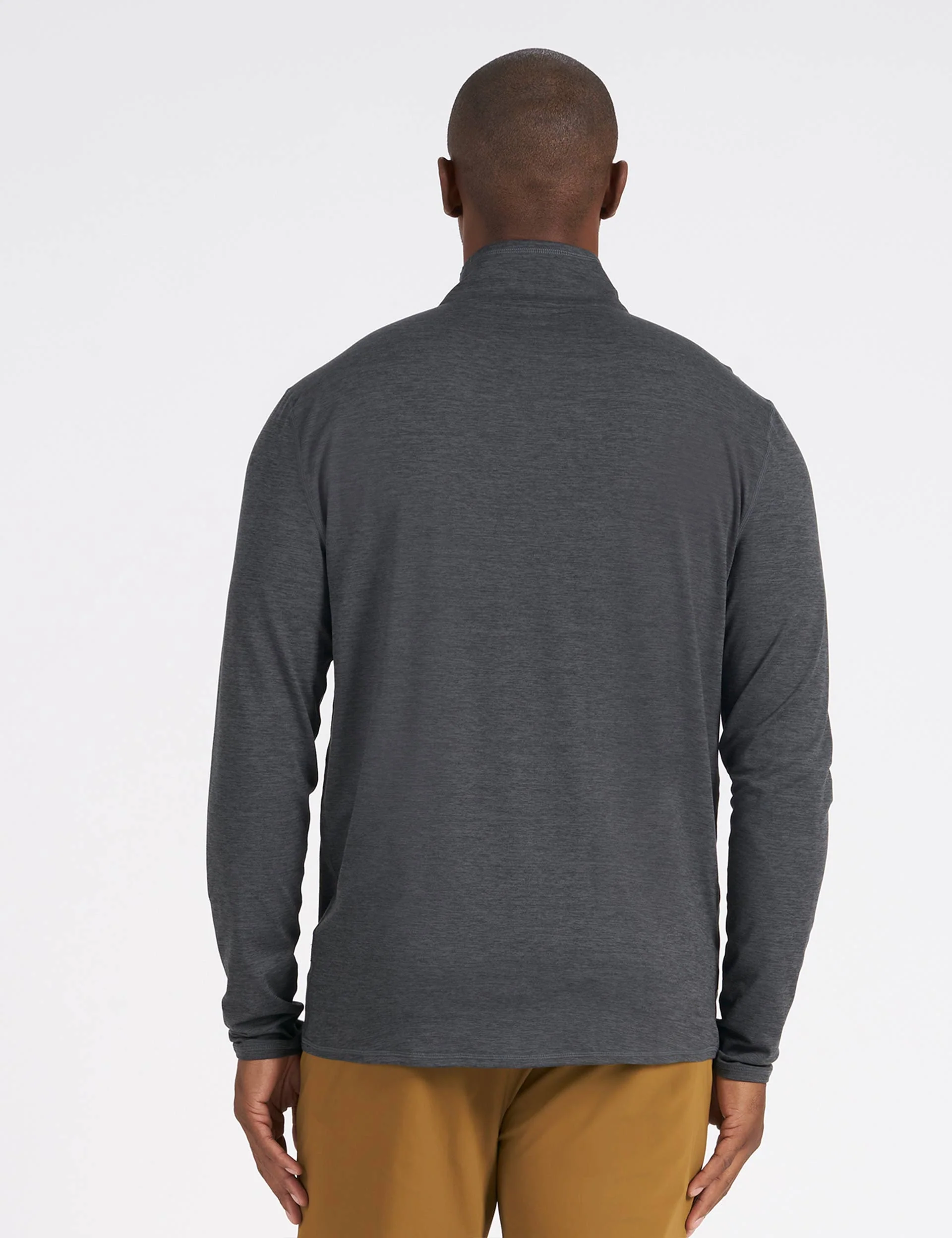 Ease Performance 1/2 Zip - Charcoal Heather