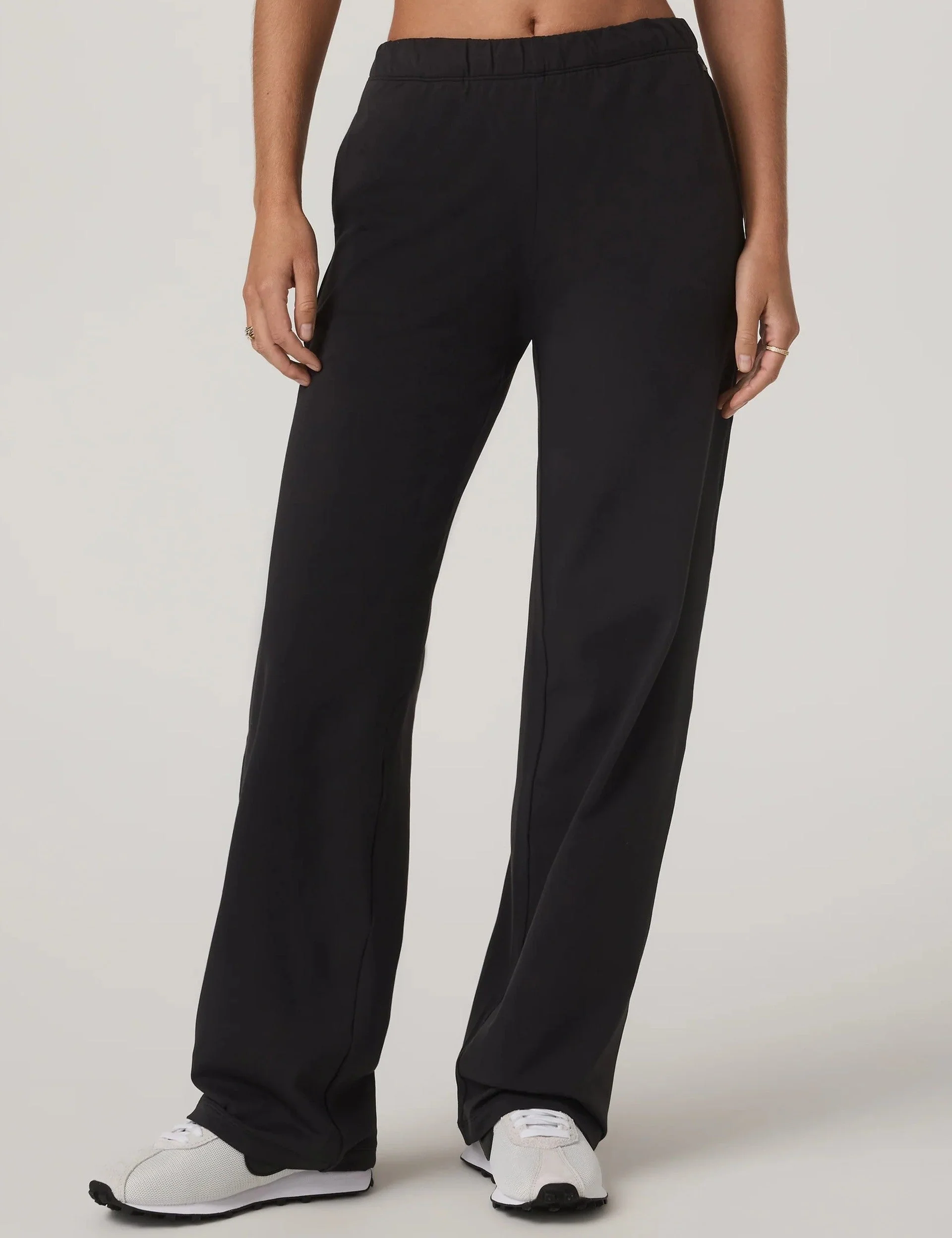 Halo Modern Straight Leg Pant - Solid Black