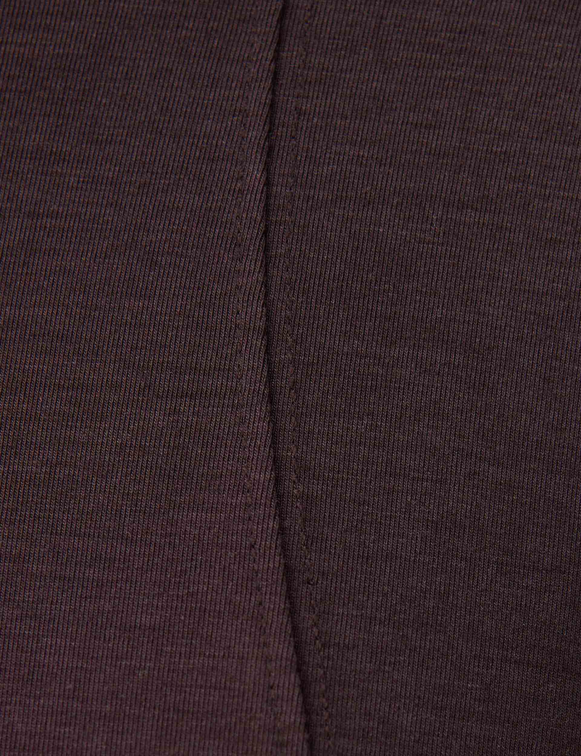 Soft Flow Strappy Back Boxy Tee - Sable Brown