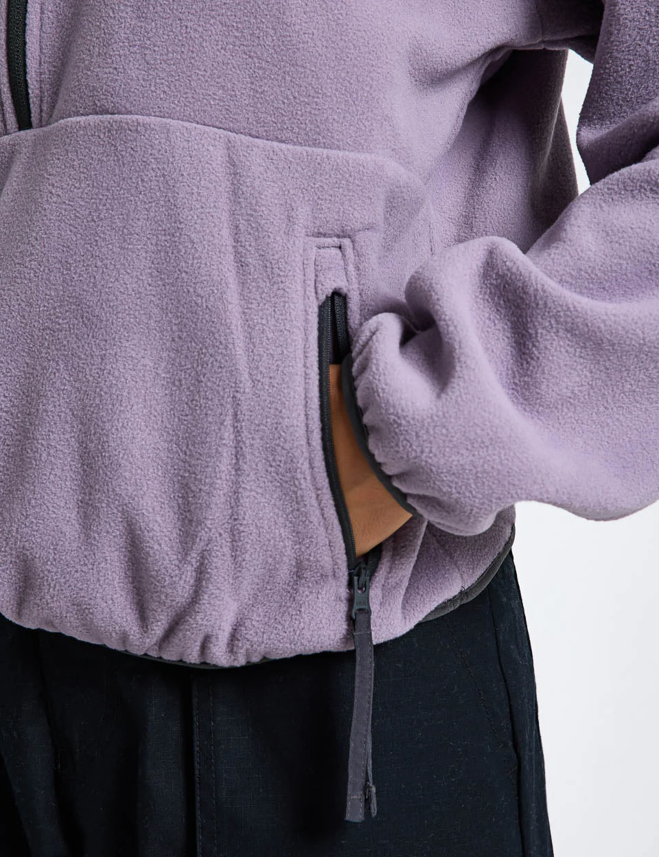 Sequoia Grove 1/2 Zip Fleece - Shale Purple/Shark