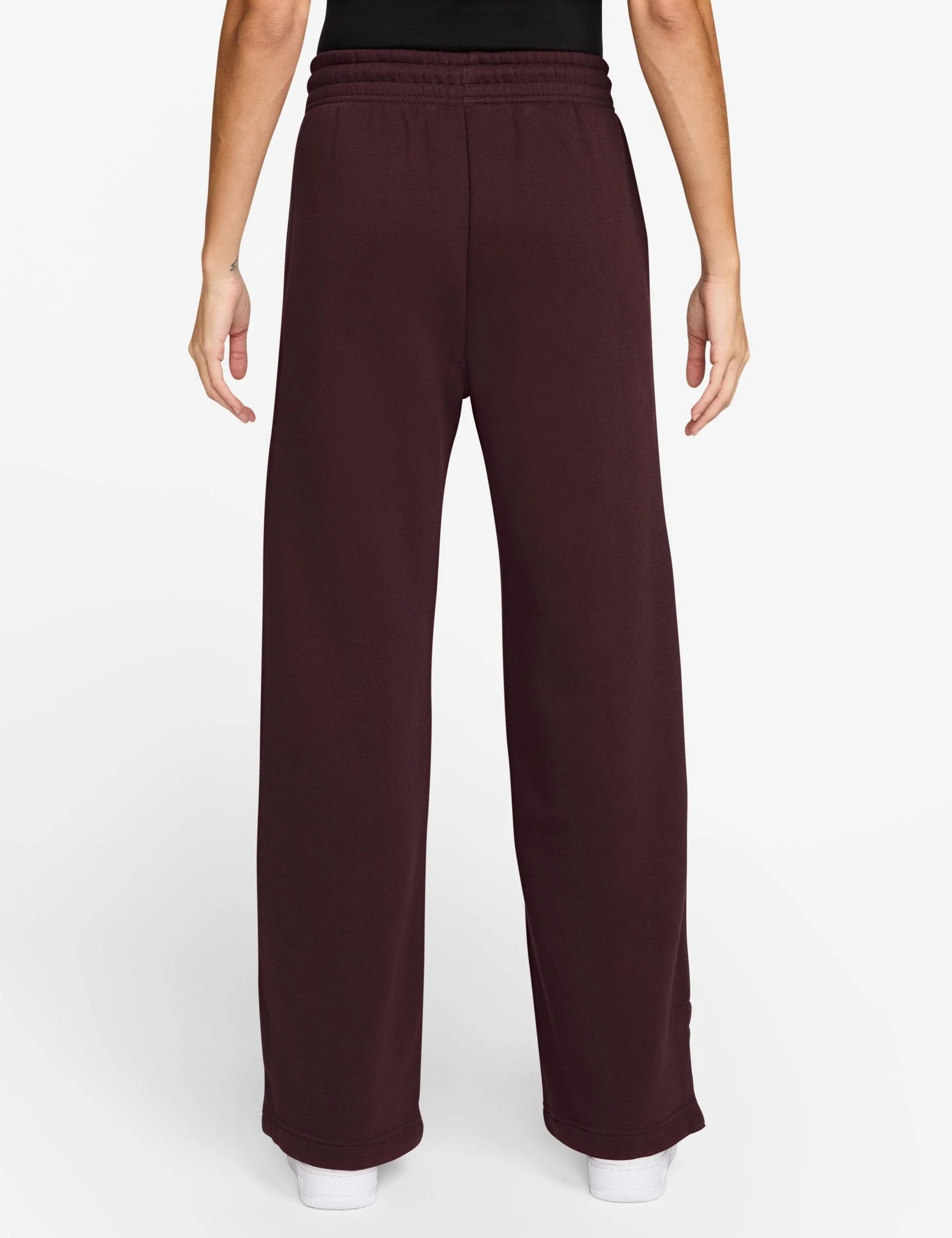 Sportswear Phoenix Fleece High Waisted Pants - Burgundy Crush/Sail