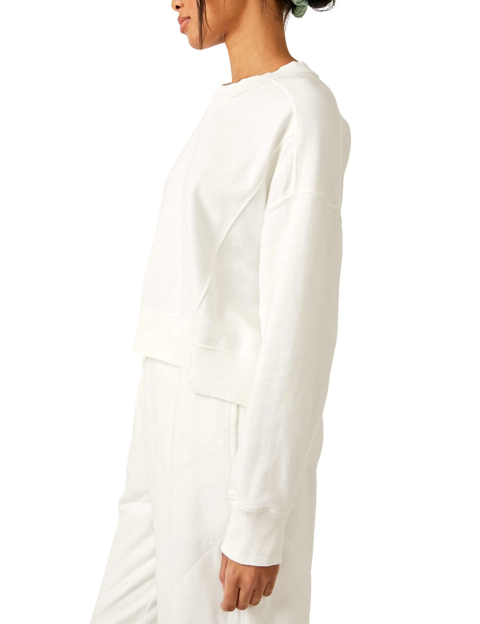 Intercept Pullover - White