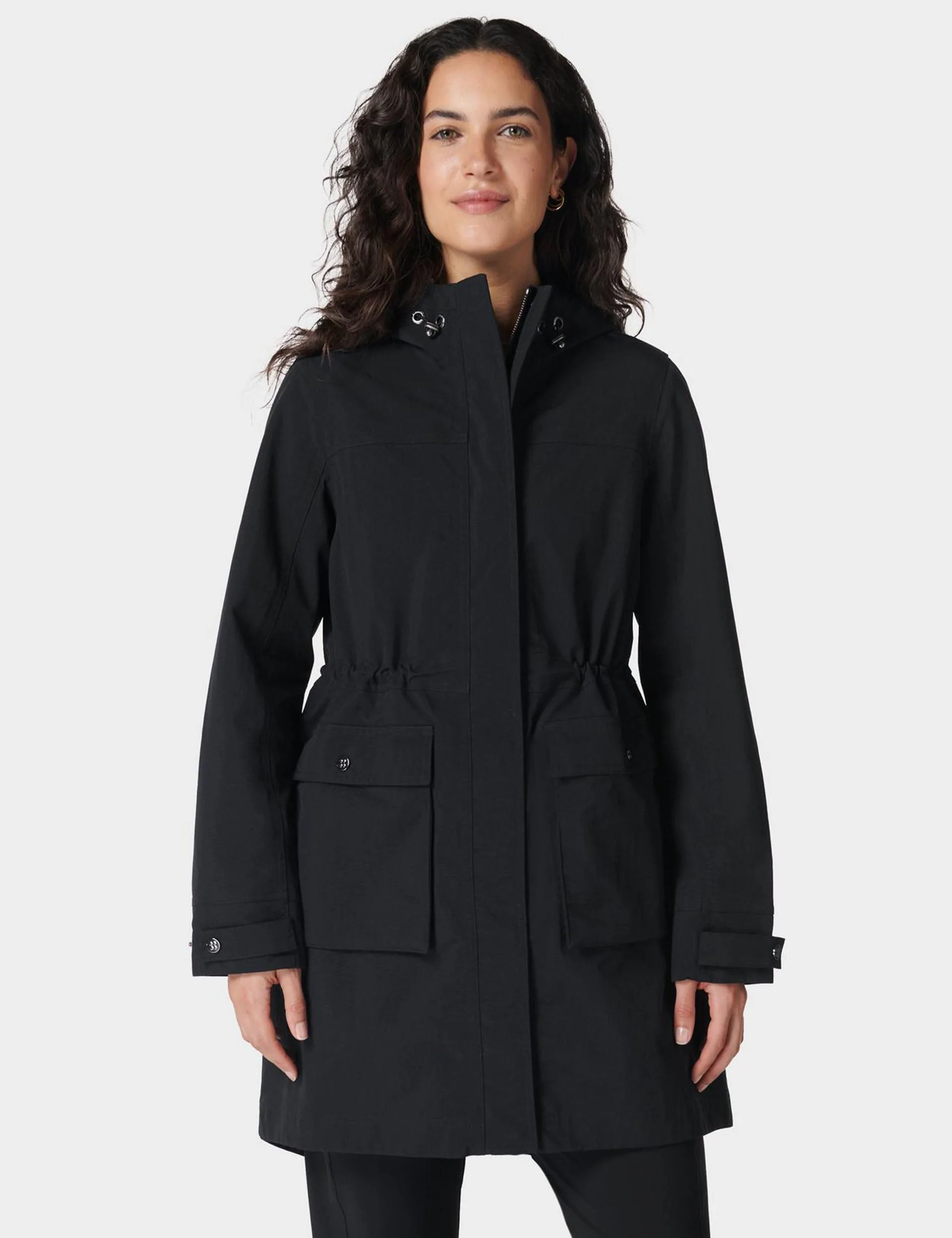 Stride Waterproof Parka - Black