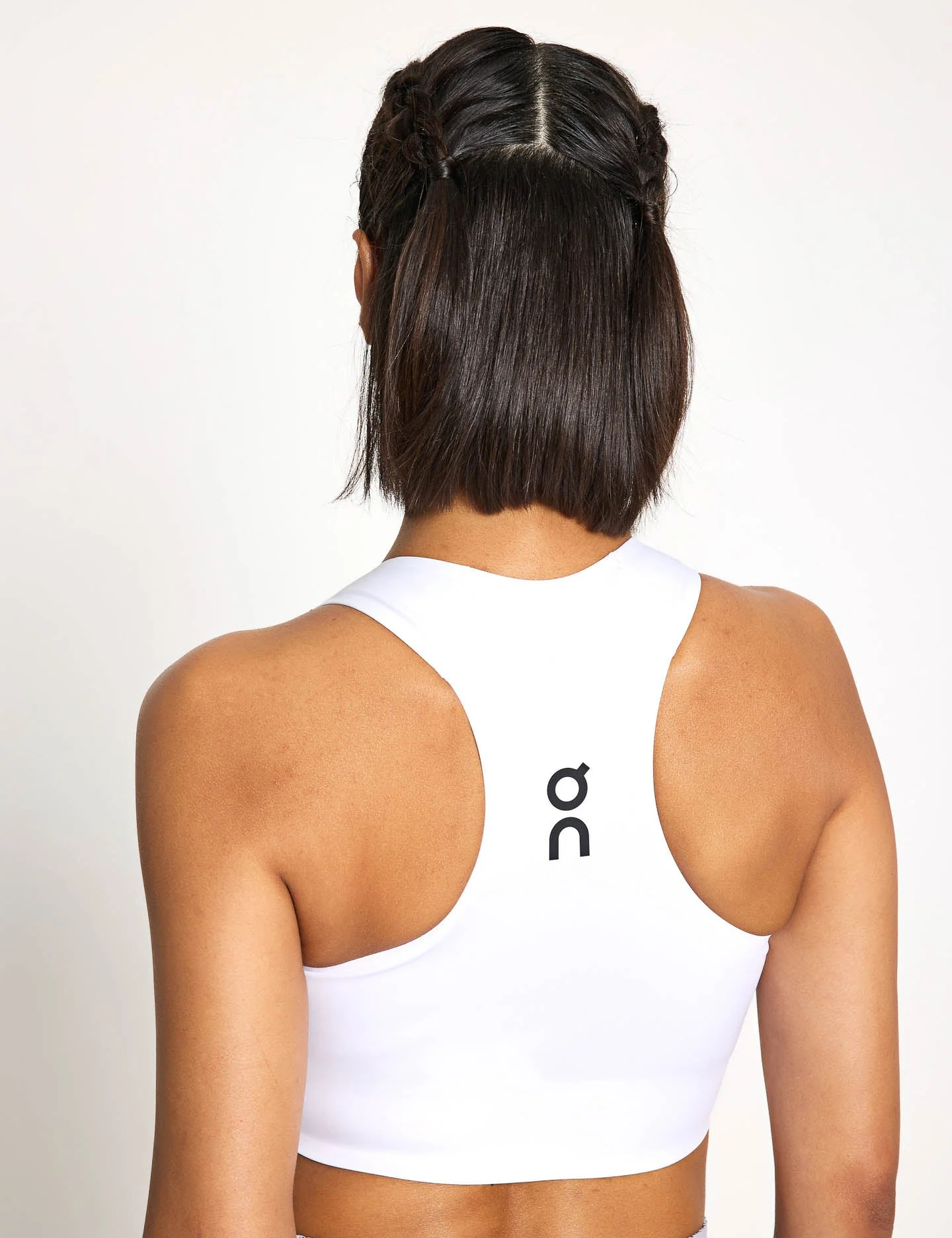 Court Crop Top - White