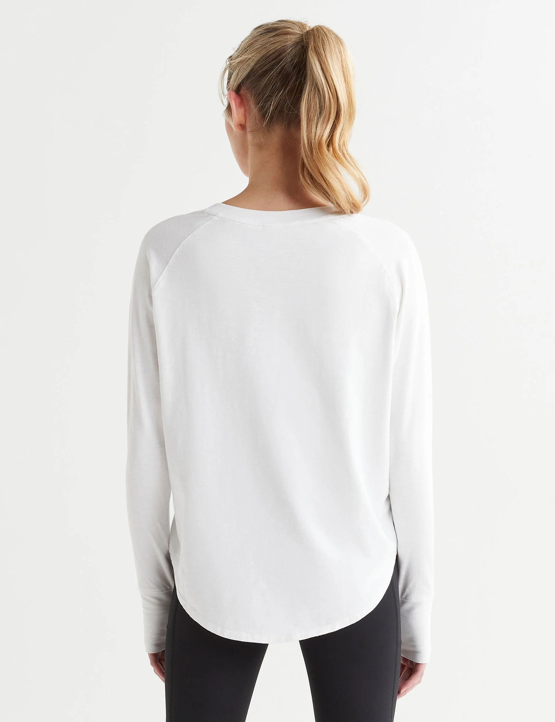 Clare Vintage Washed Slub - White