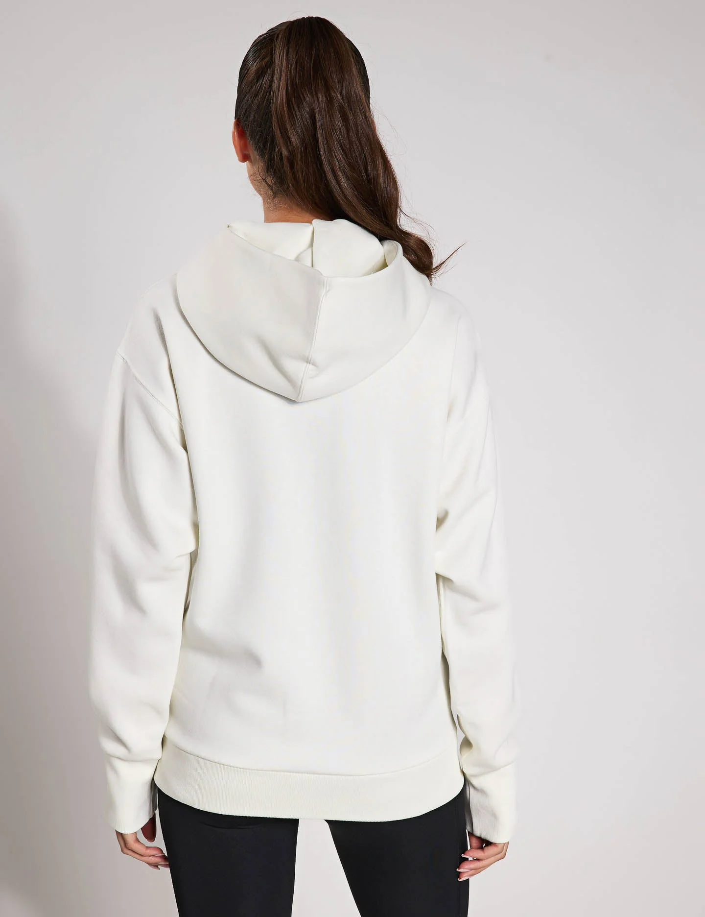 ALL SZN Fleece Full-Zip Hoodie - Off White