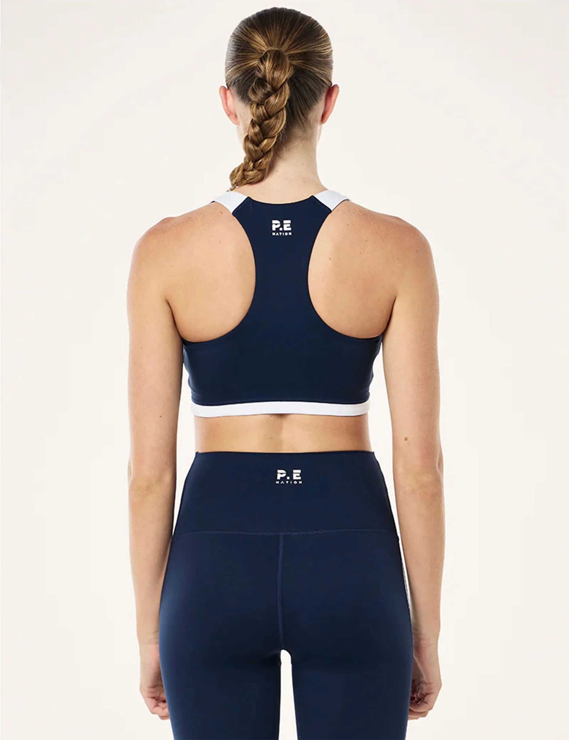 Highgate Sports Bra - Dark Navy/Optic White