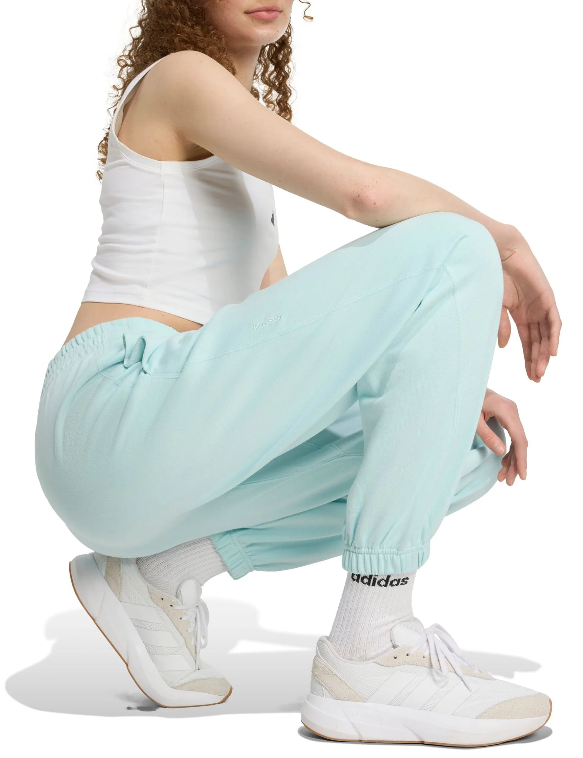 ALL SZN French Terry Loose Joggers - Halo Mint