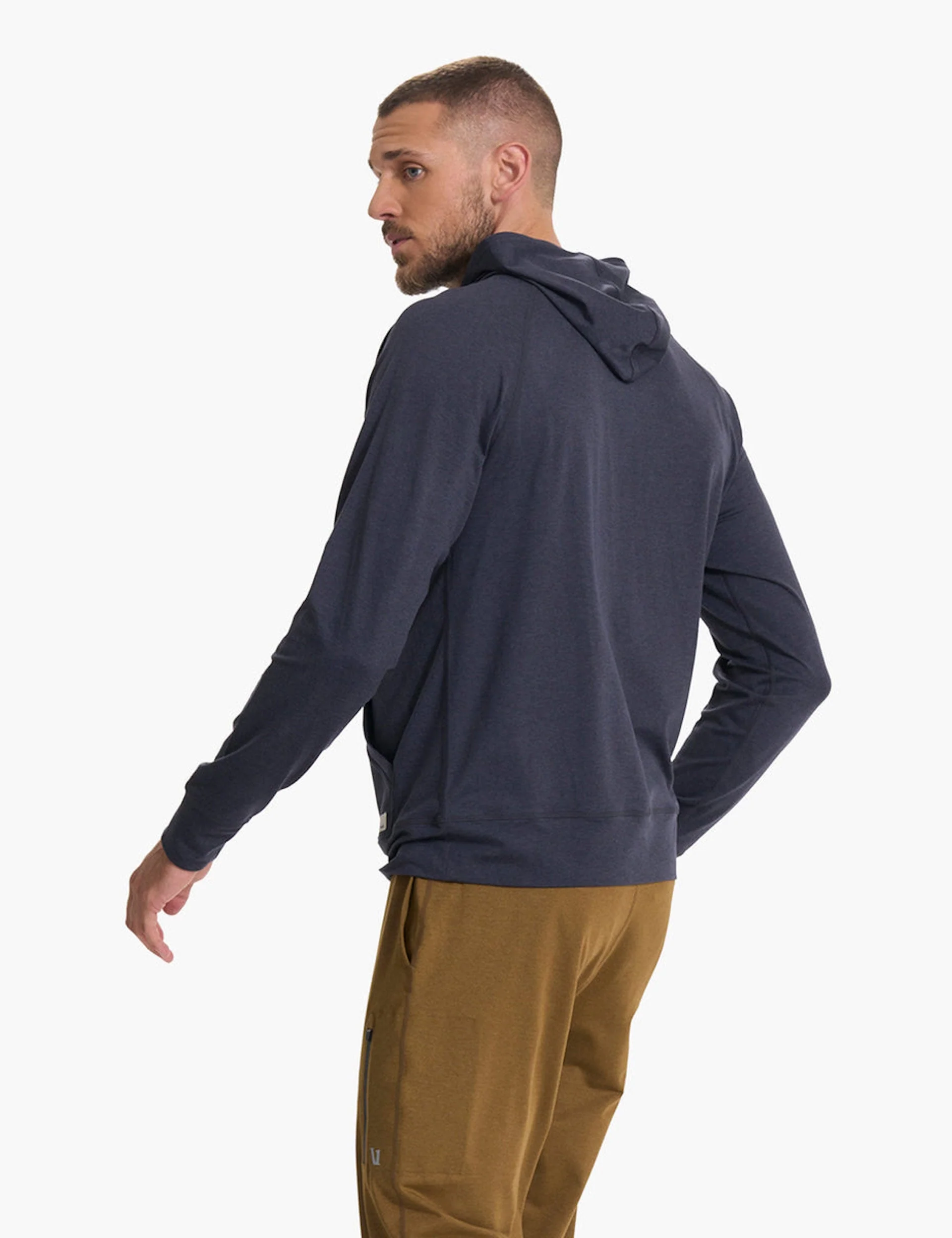 Ponto Performance 1/2 Zip Hoodie - Midnight Heather