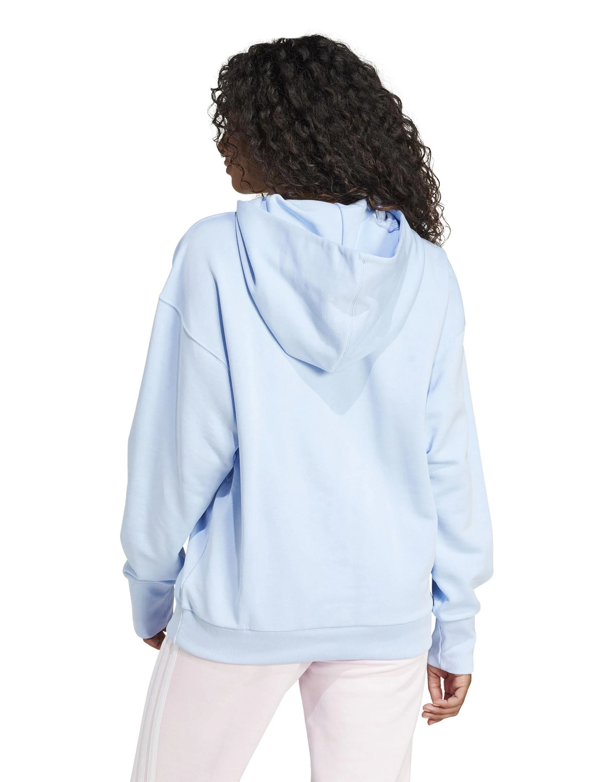 ALL SZN French Terry Loose Hoodie - Glow Blue