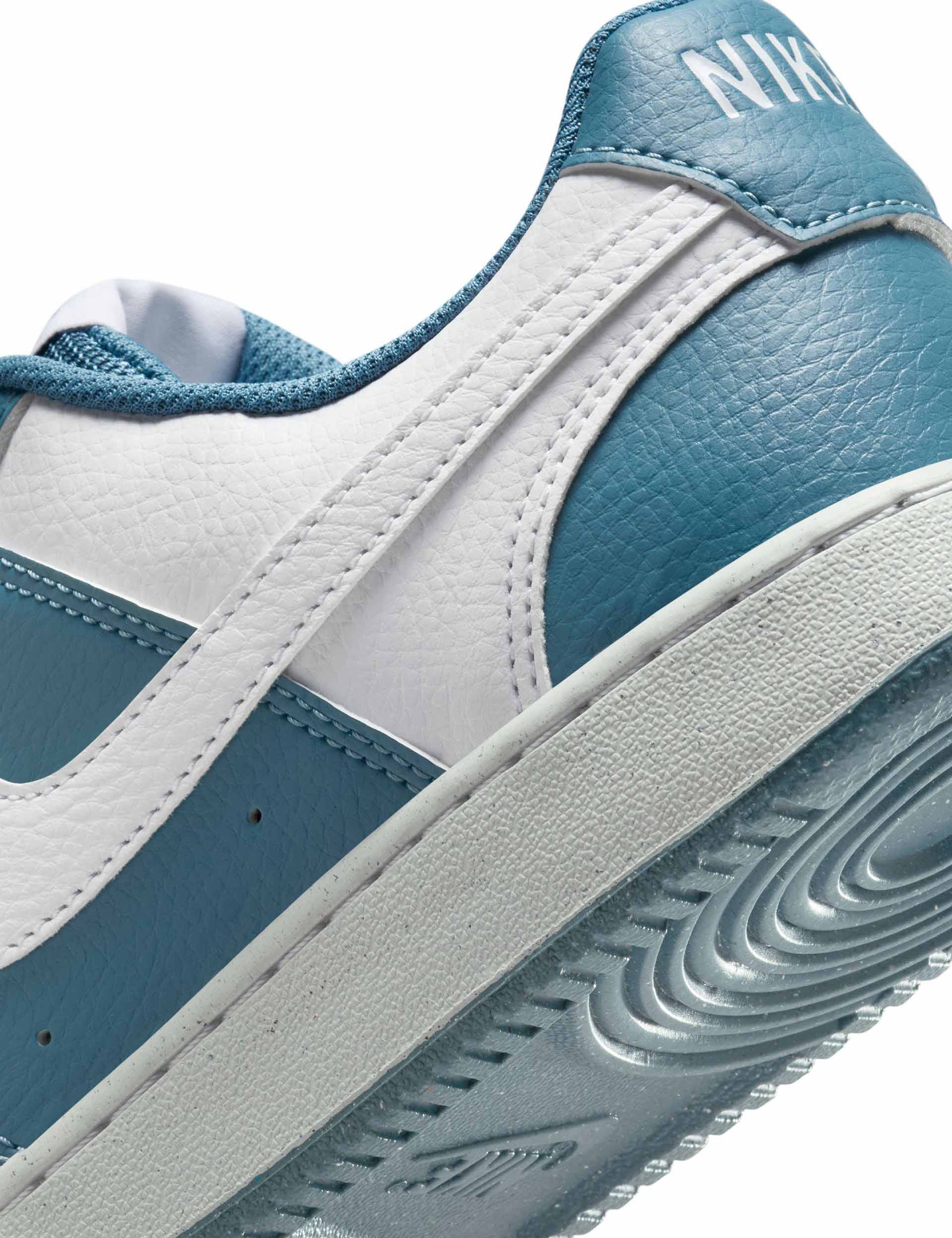 Court Vision Low Next Nature Shoes - White/Smokey Blue