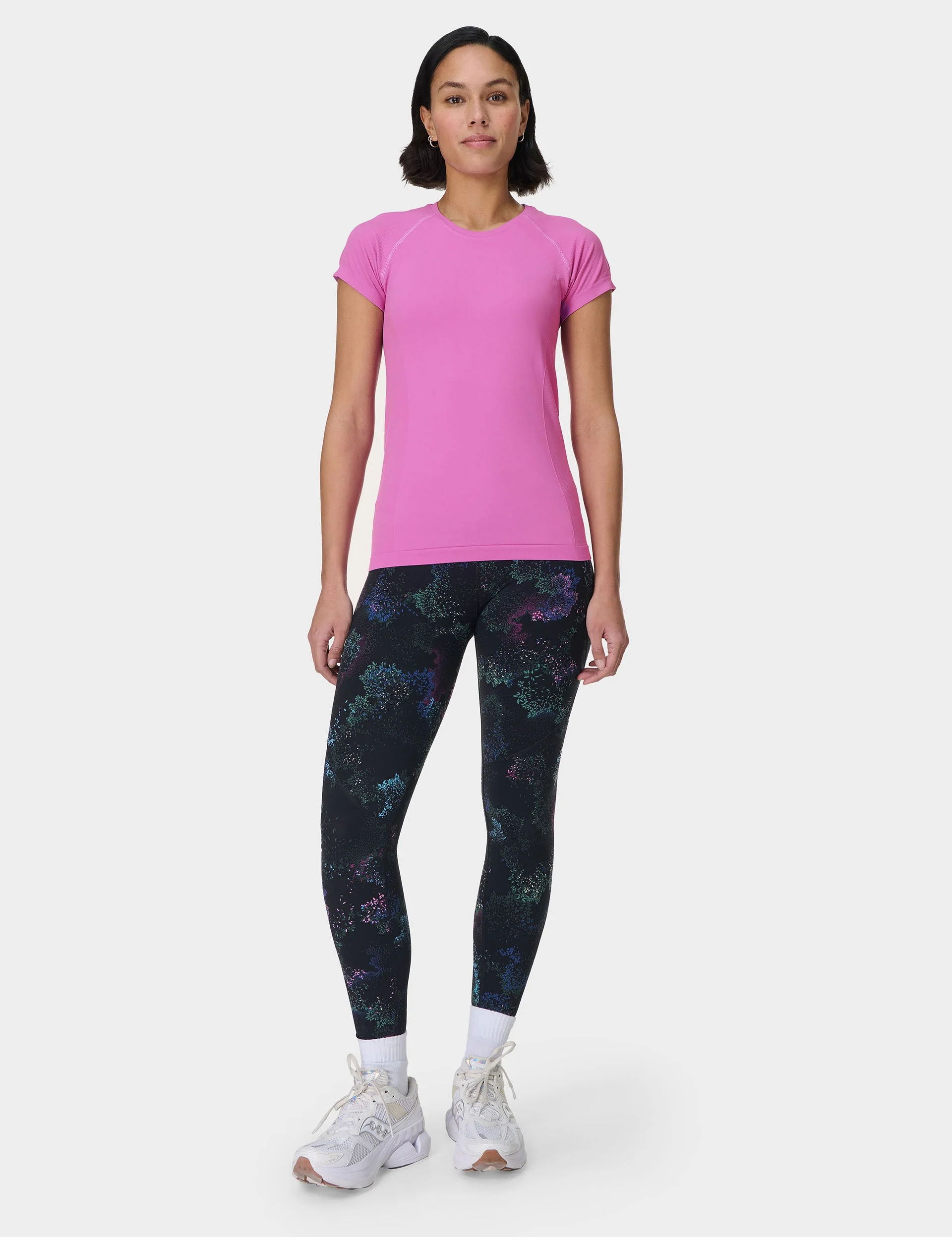 Athlete Seamless Gym T-Shirt - Allium Pink