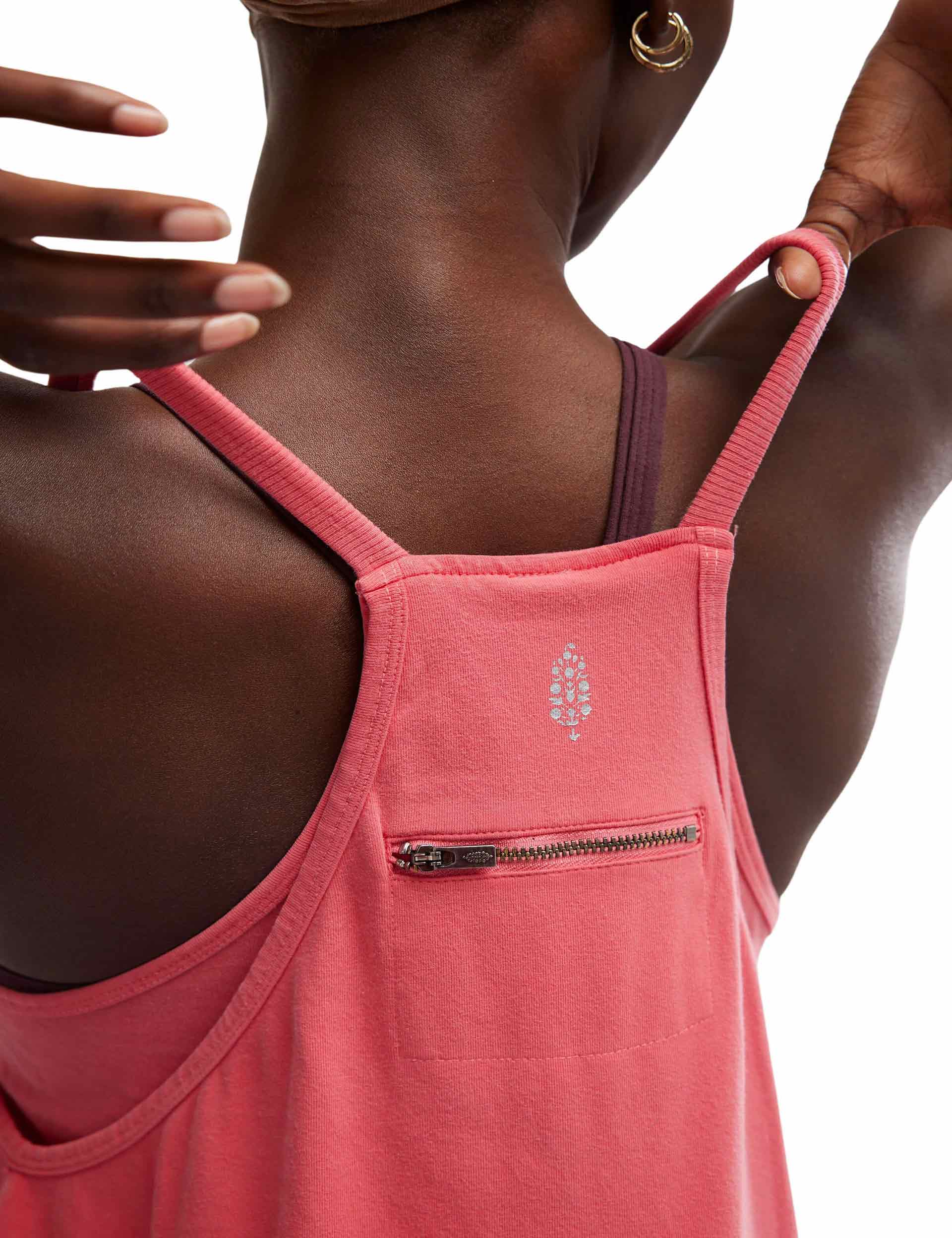 Hot Shot Mini Dress - Hibiscus