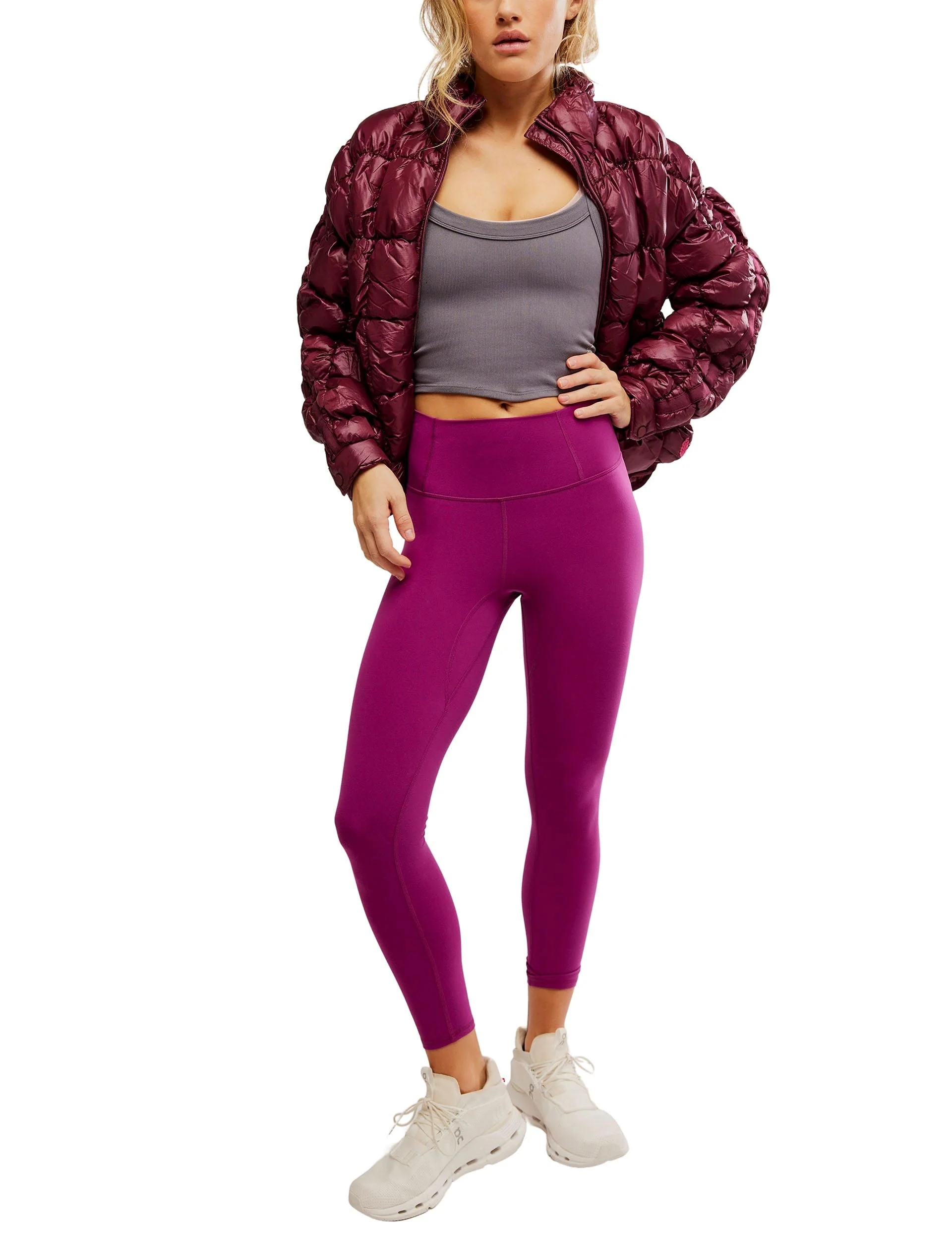 Never Better Legging - Deep Mulberry