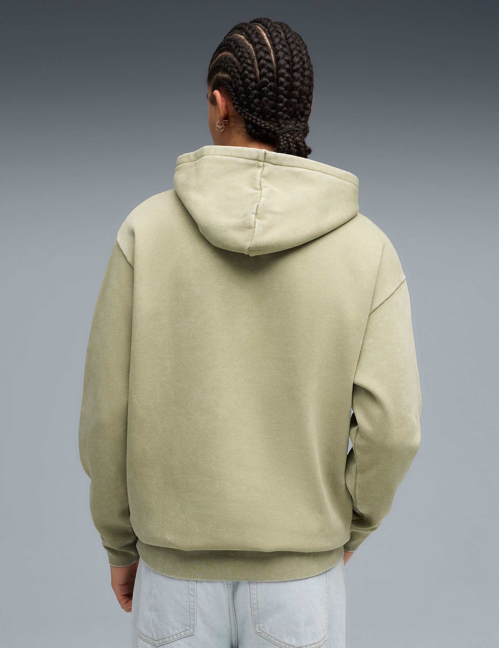 Essentials Elevated Relaxed Wash Hoodie - Lux Army