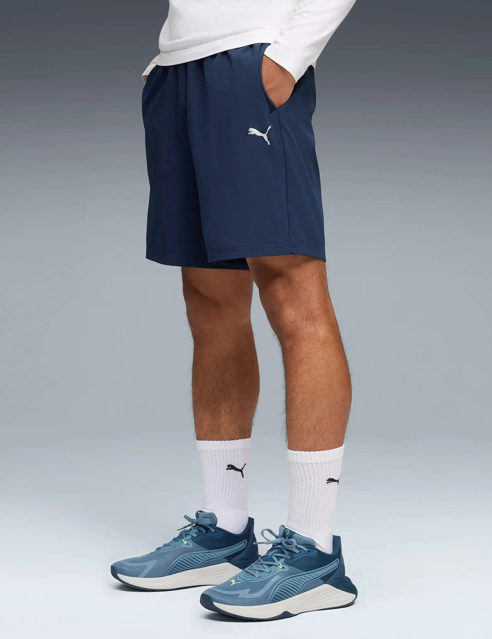 Flex Stretch Woven 7” Short - Club Navy
