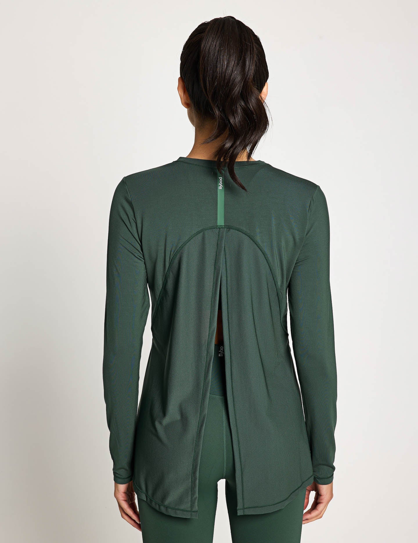 Kendall Long Sleeve Top - Deep Green