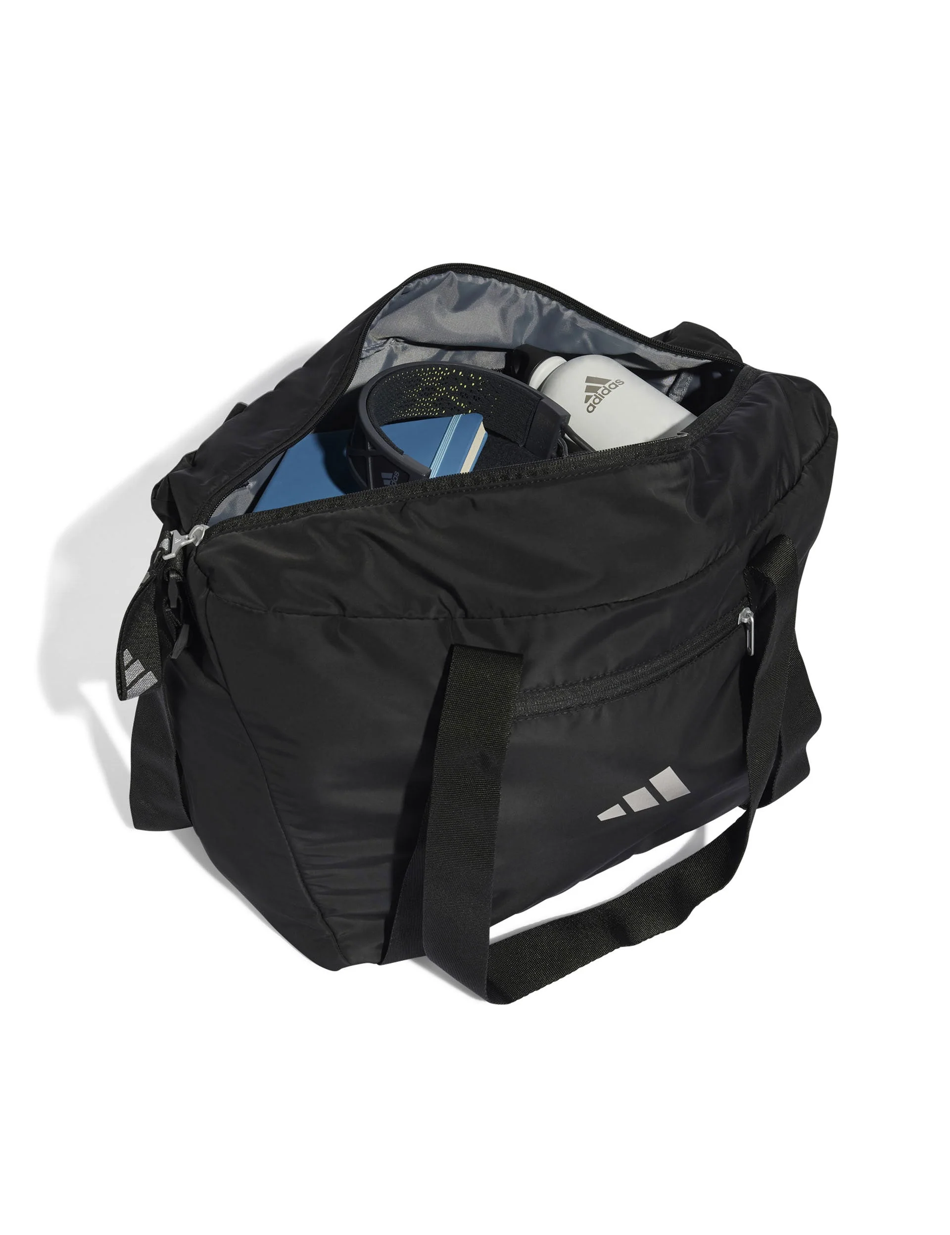 Sport Bag - Black/Silver Metallic