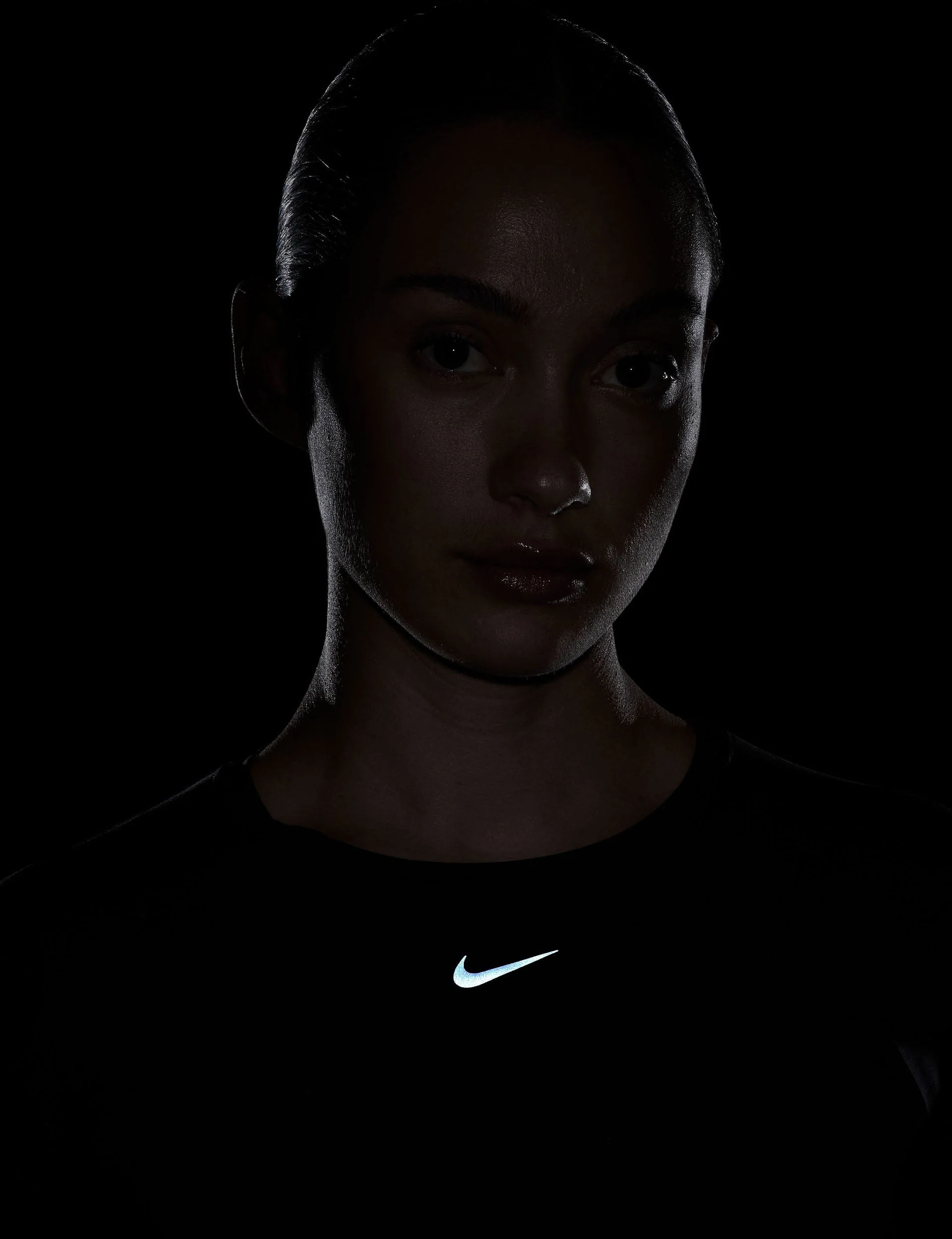 One Classic Twist Short-Sleeve Top - Black