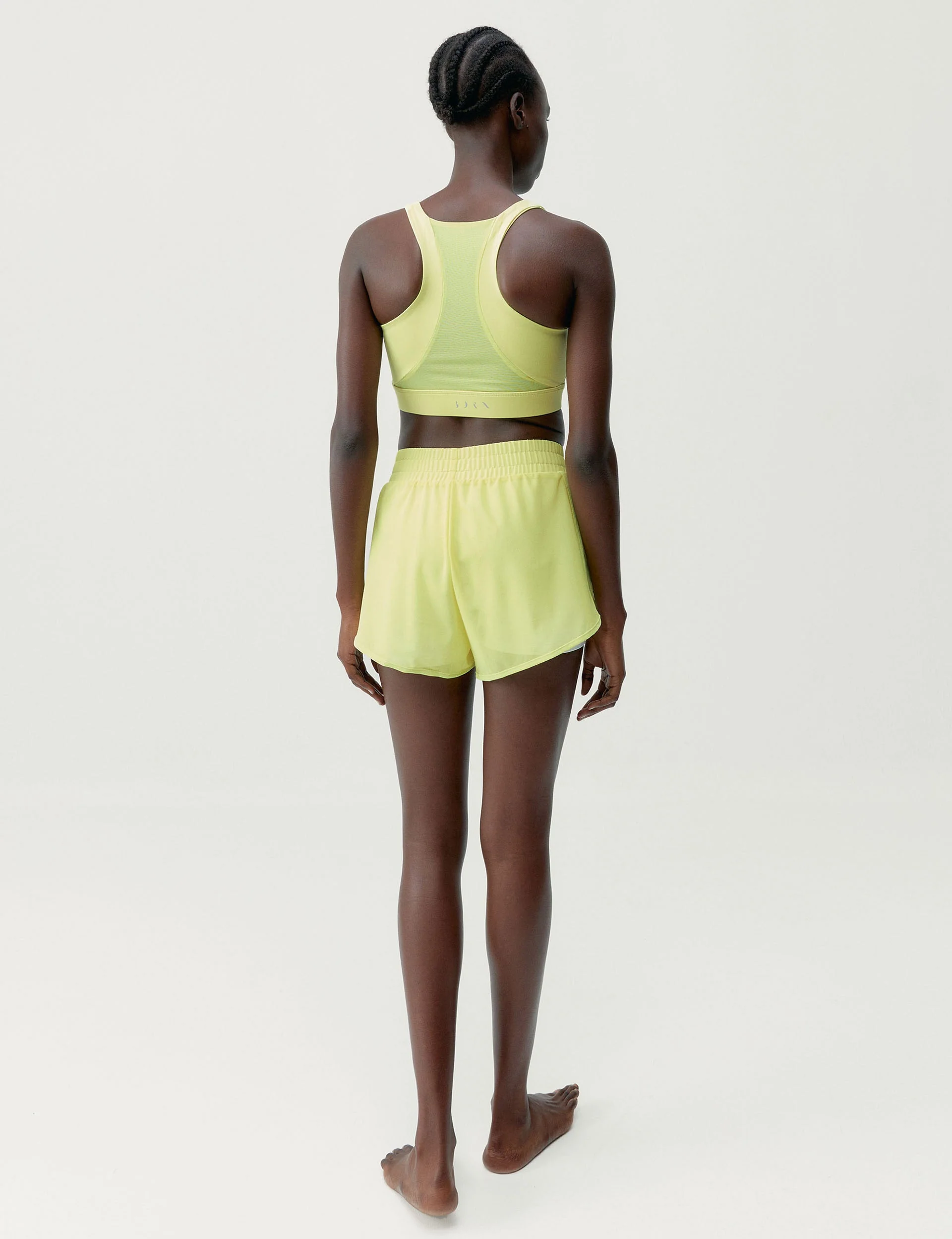 Padma Bra 2.0 - Yellow Green/White