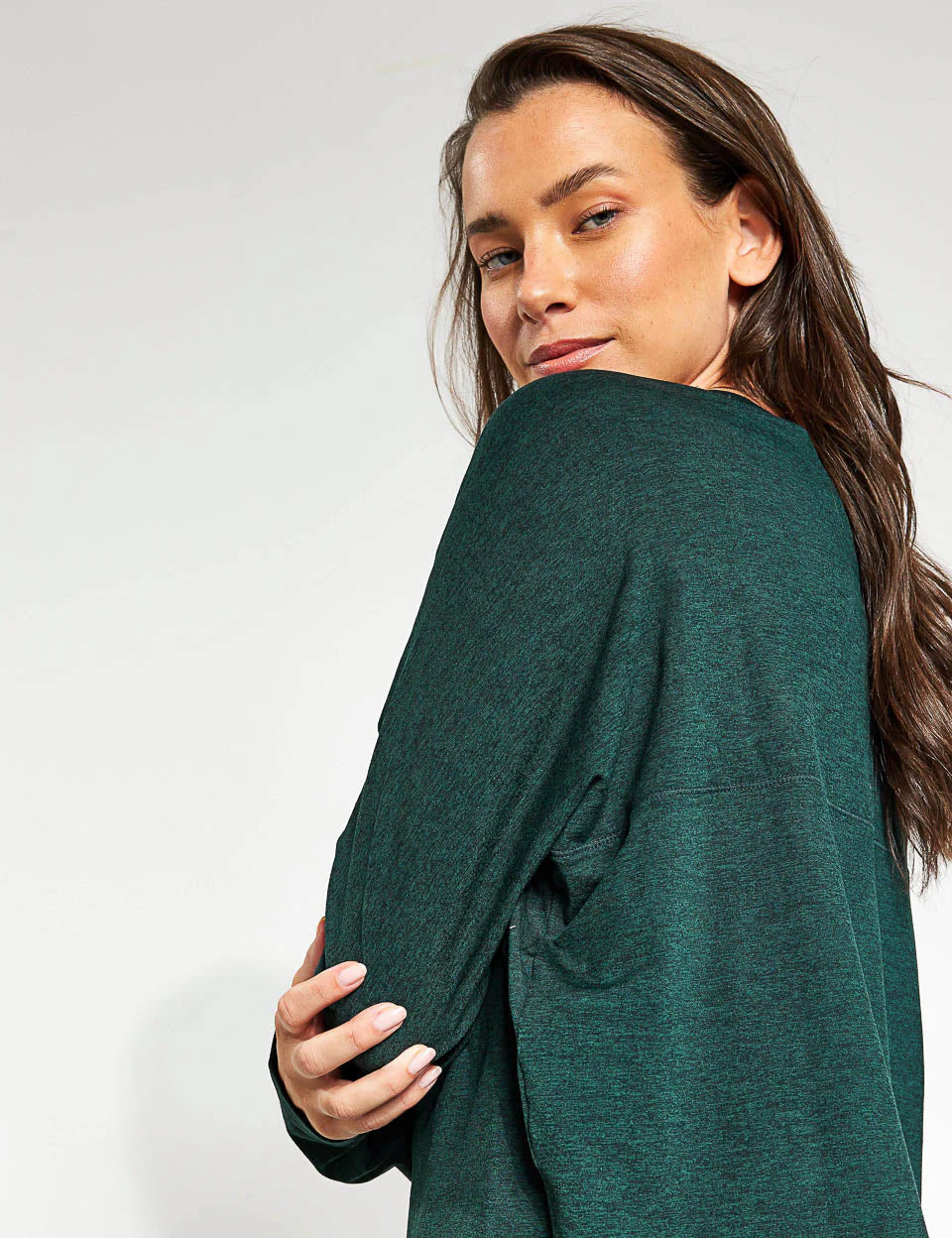 ReSet Long Sleeve Tee - Moss