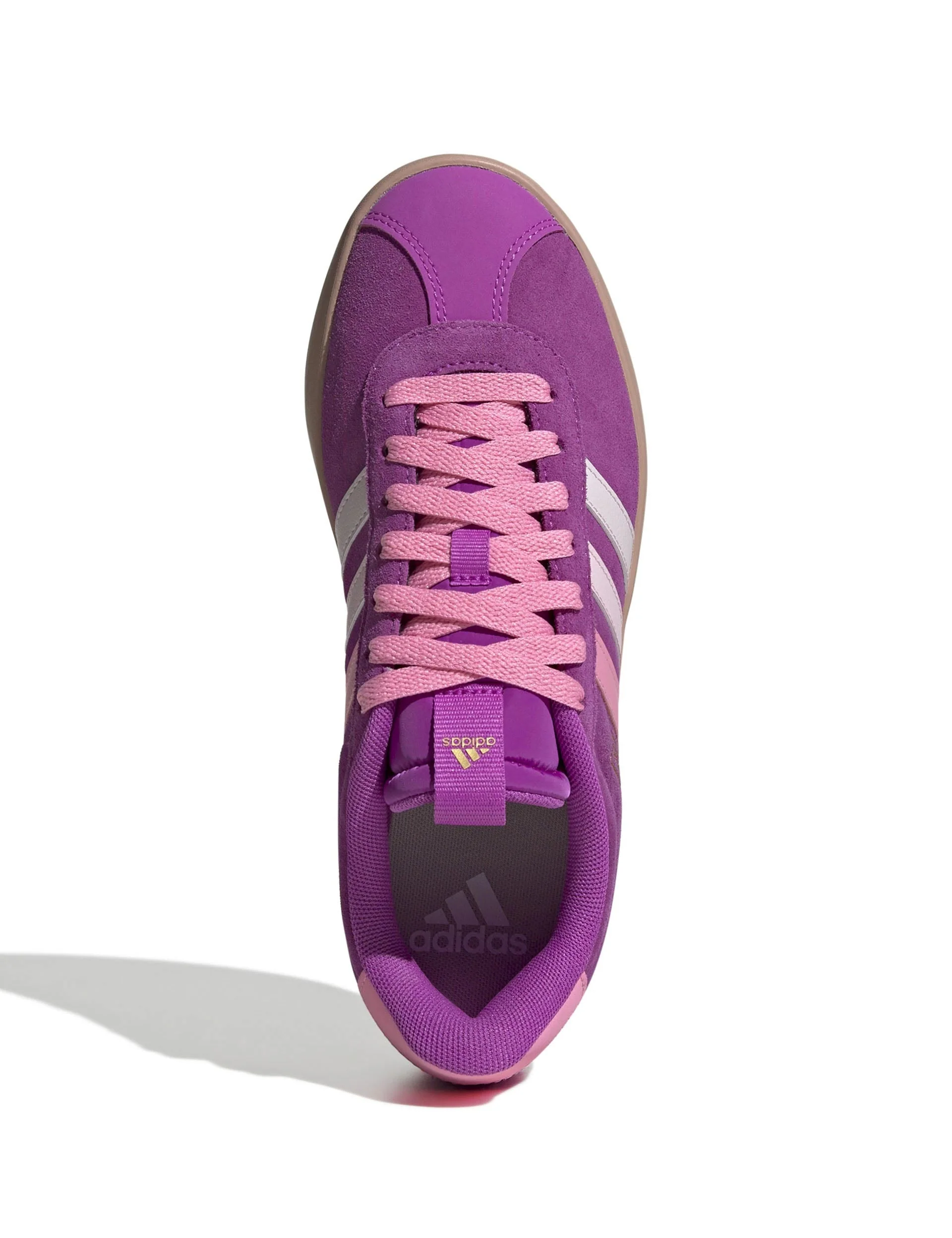 VL Court 3.0 Shoes - Flash Pink/Bliss Pink/Gold Metallic