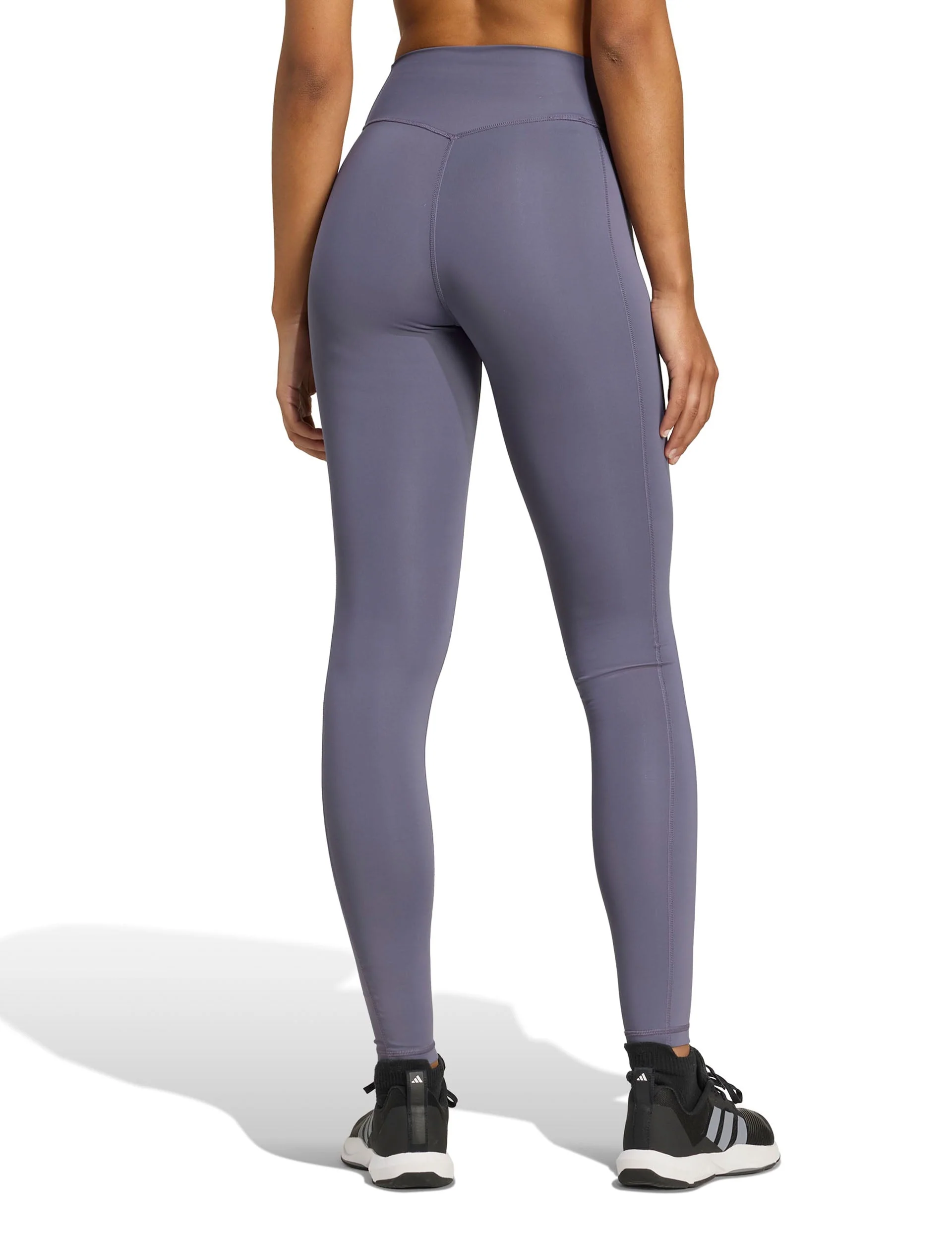 Optime Full Length Leggings - Preloved Violet